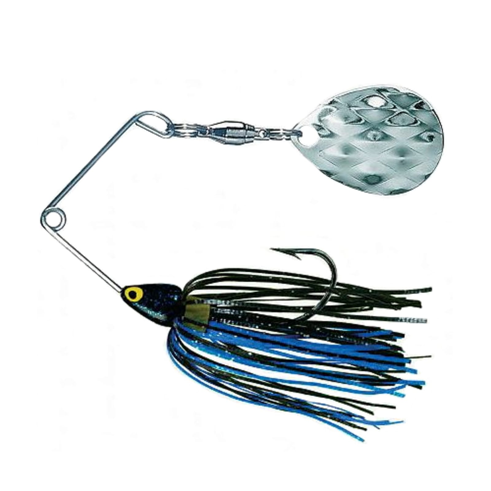 Mini-King Spinnerbait - Black/Blue by Strike King at Fleet Farm