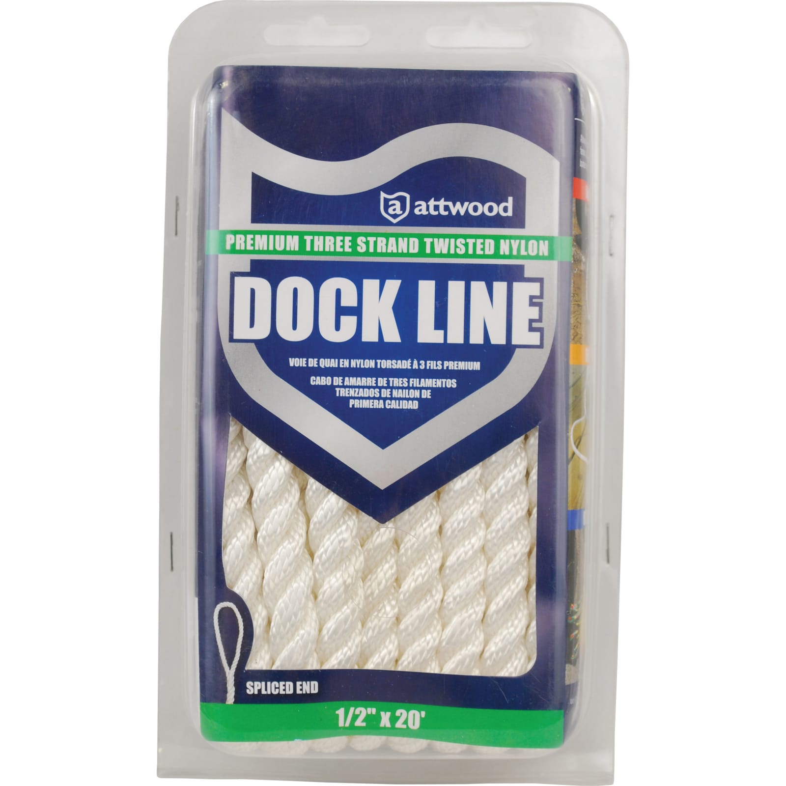 Premium Nylon 3-Strand Dock Lines