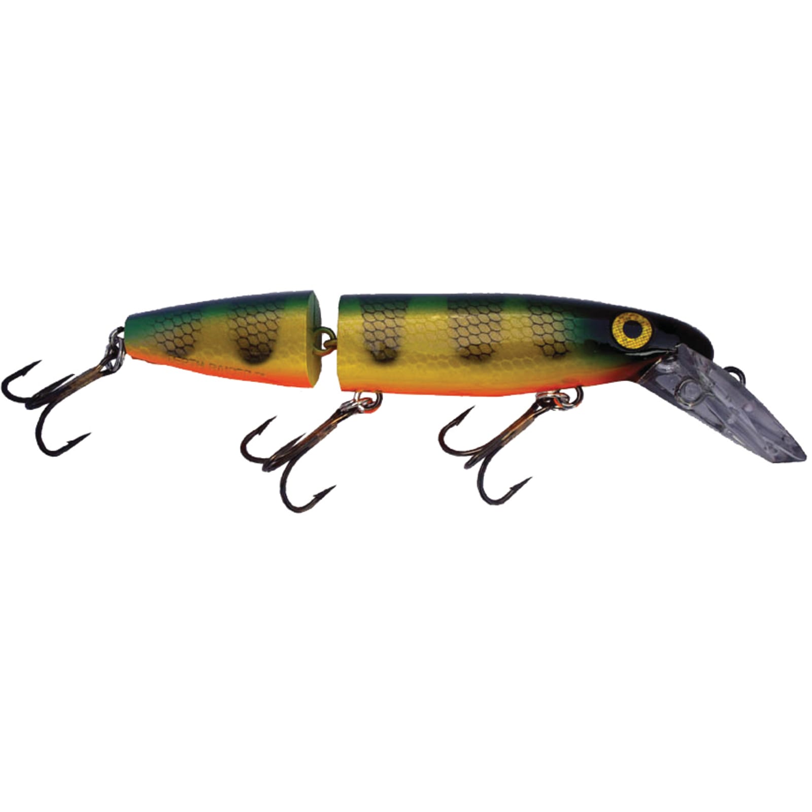 Depth Raider Natural Perch Jointed Crankbait by Joe Bucher at