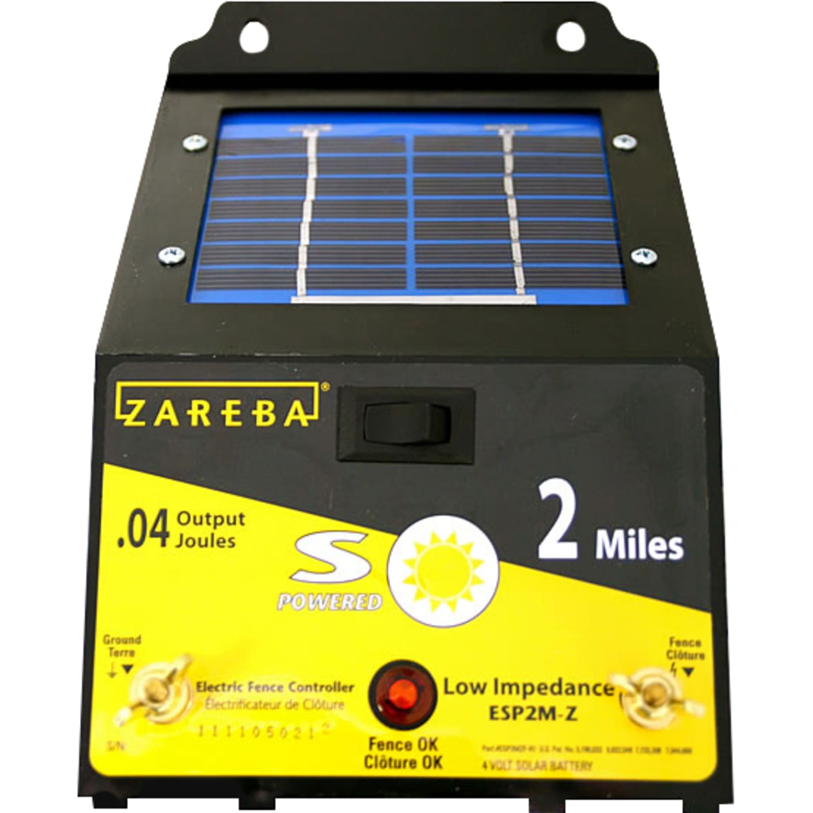 2 mi Solar Electric Fence Charger by Zareba at Fleet Farm