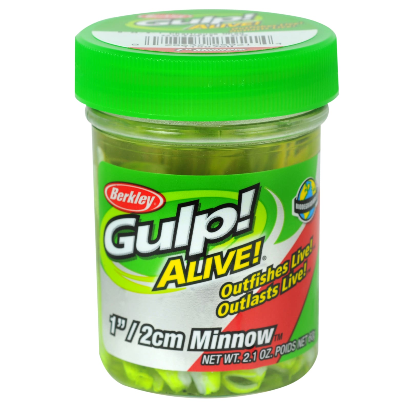Gulp! Alive! Chartreuse Shad Minnow Bait by Berkley at Fleet Farm