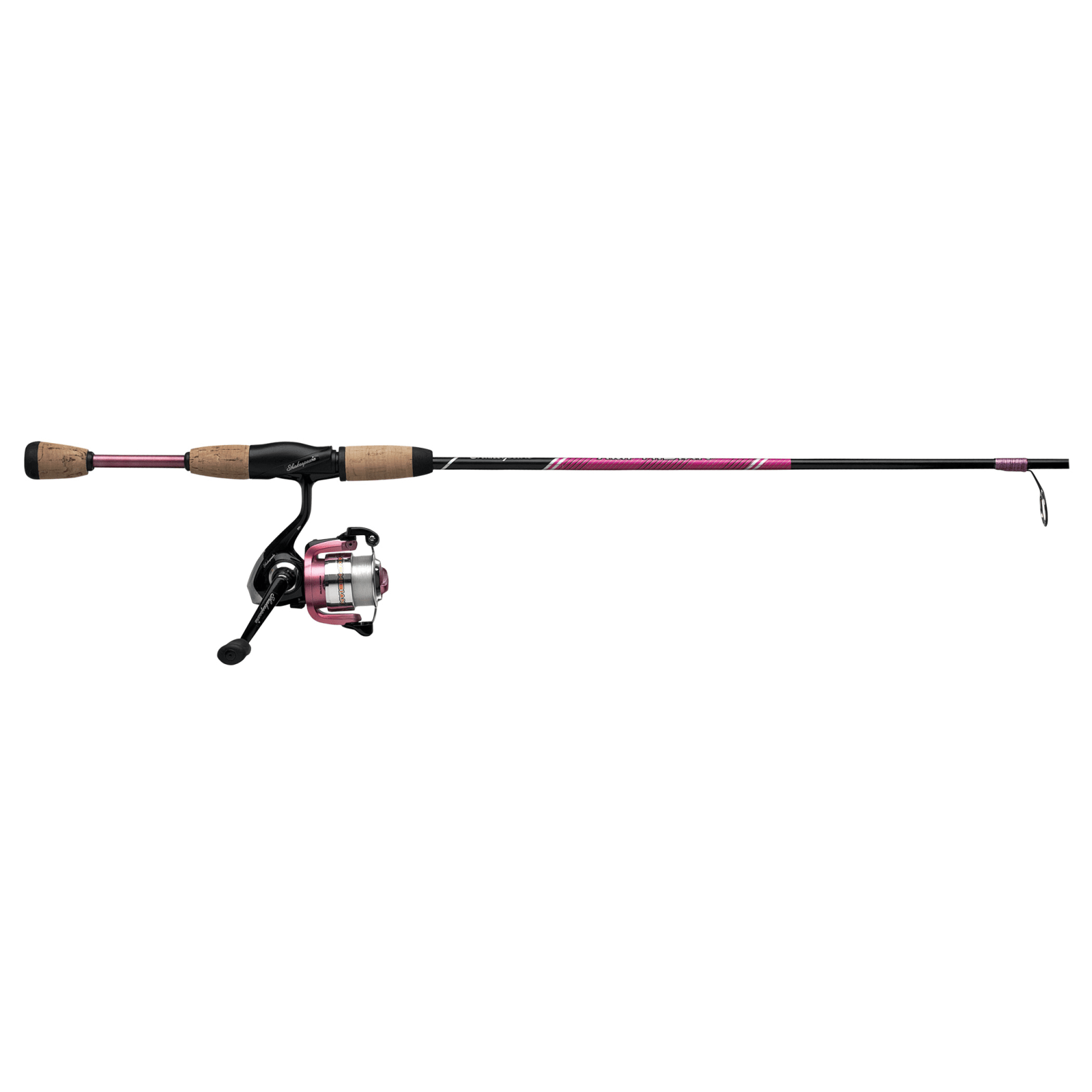 Leisure Sports Spinning Rod And Reel Fishing Combo - 6' 6, Pink