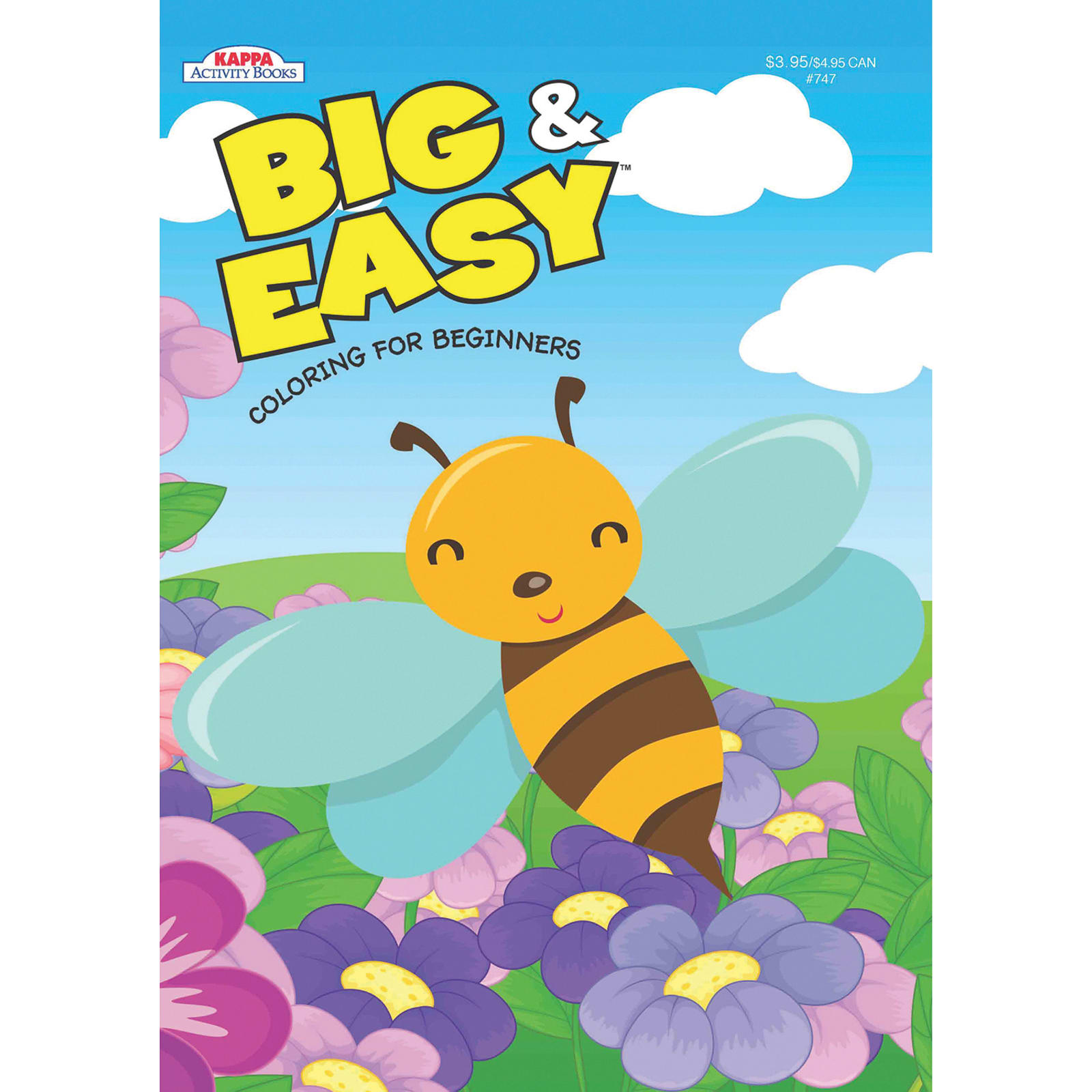 Insects Giant Coloring Book: Cartoon Insects Coloring Book for