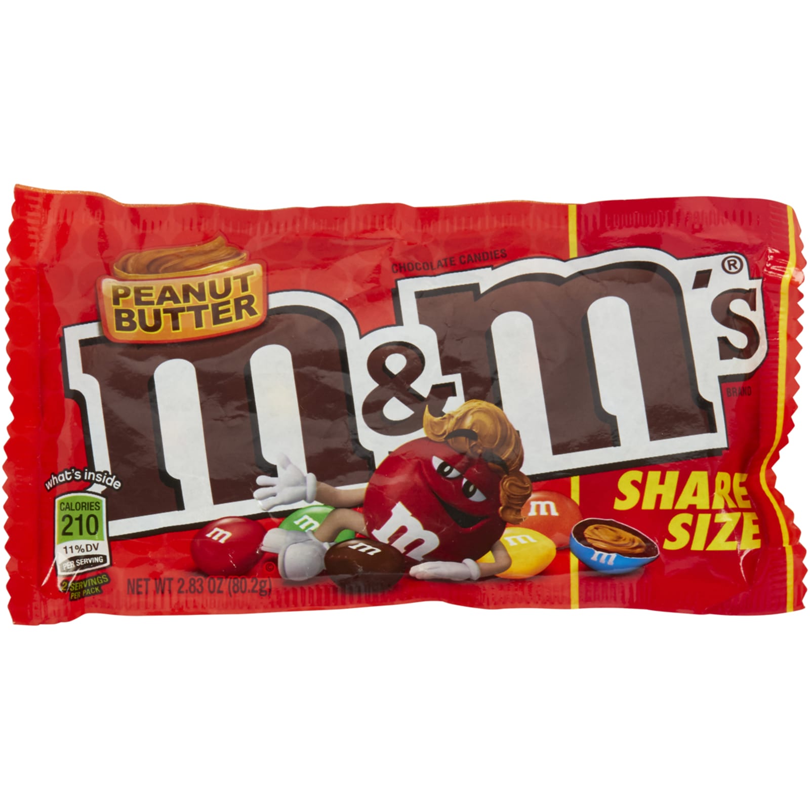 M&M's Candy King Size Packs - Peanut: 24-Piece Box