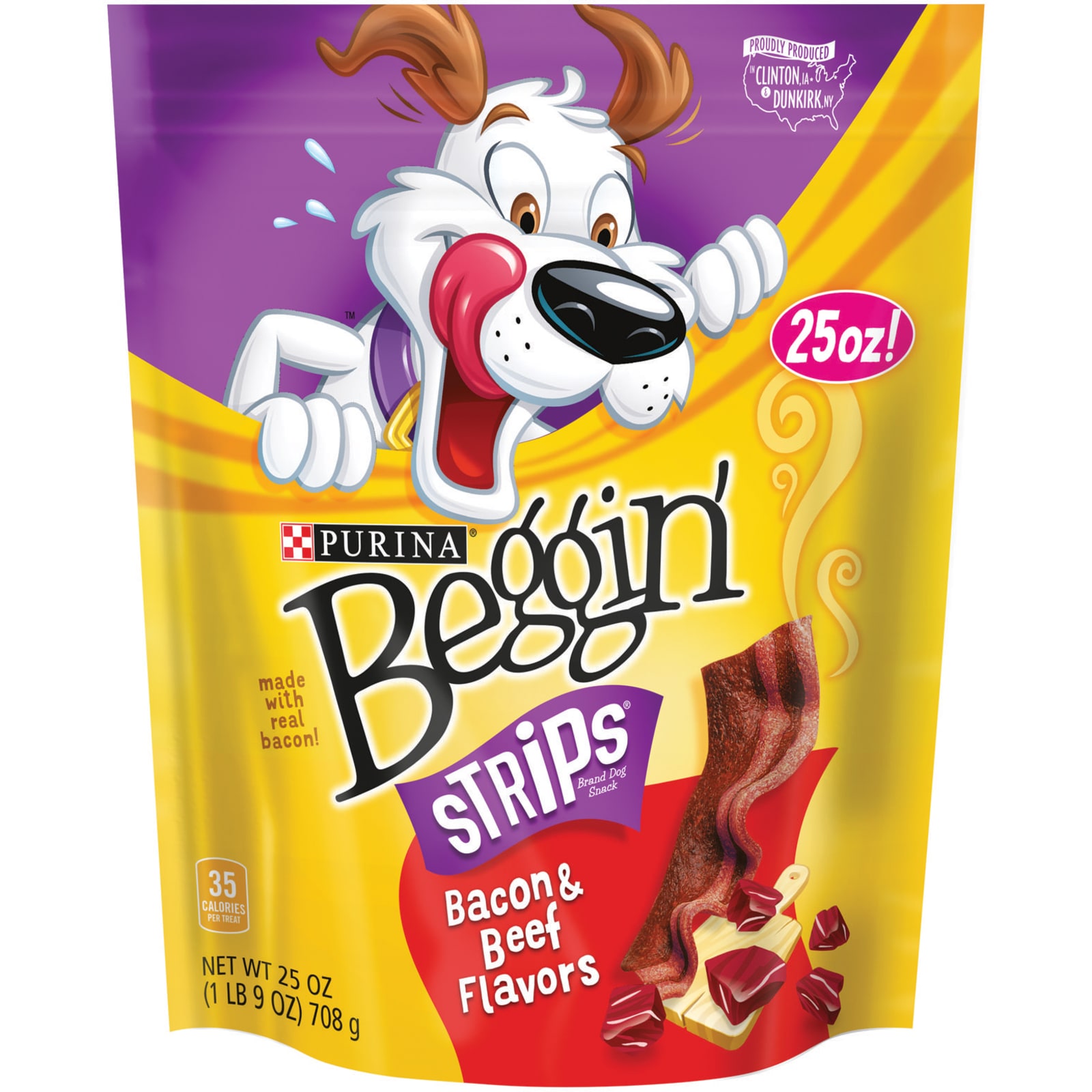 Beggin bacon dog treats online