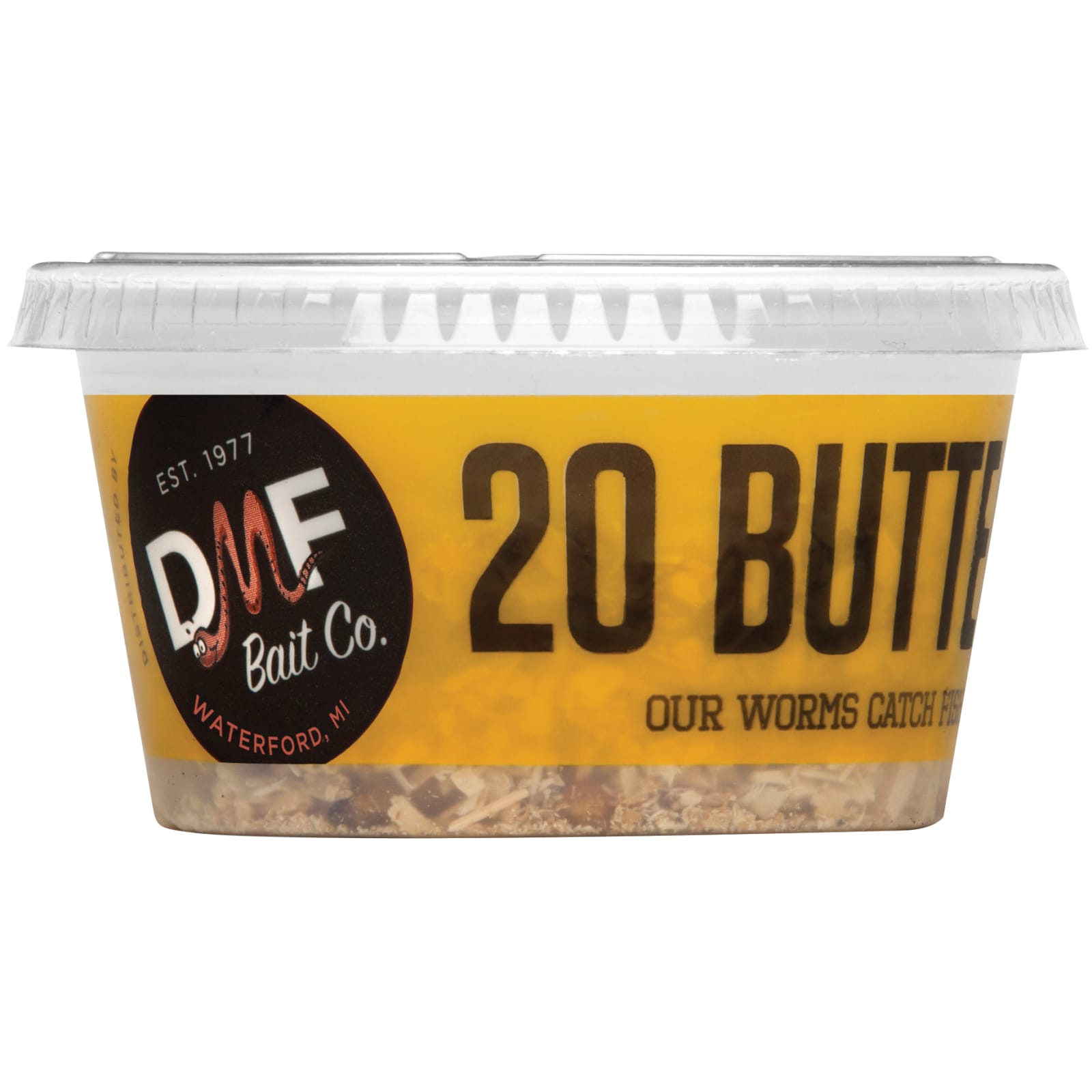 Butterworms Bait - 20 Ct by DMF Bait at Fleet Farm