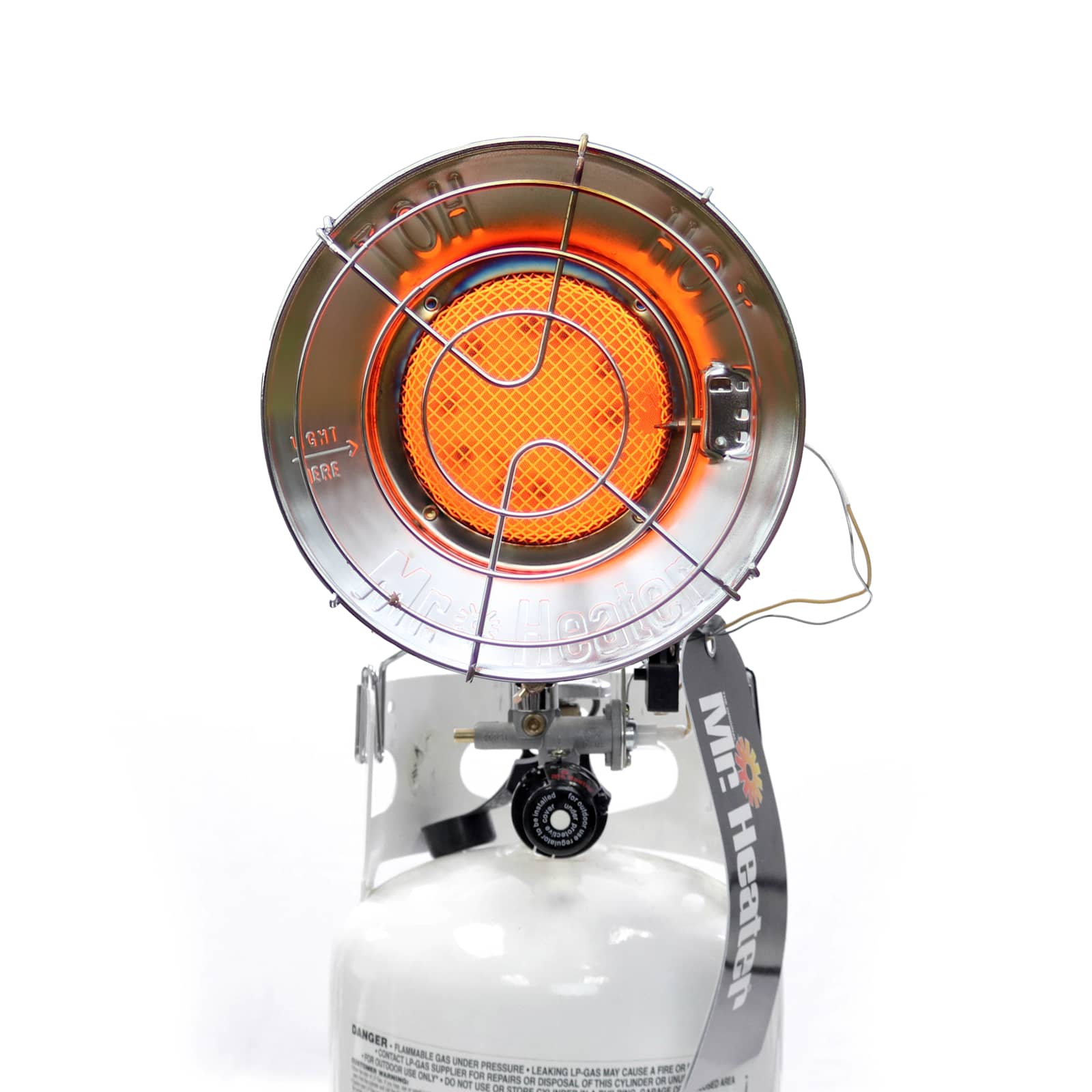 15,000 BTU Silver Single Tank Top Heater by Mr. Heater at Fleet Farm