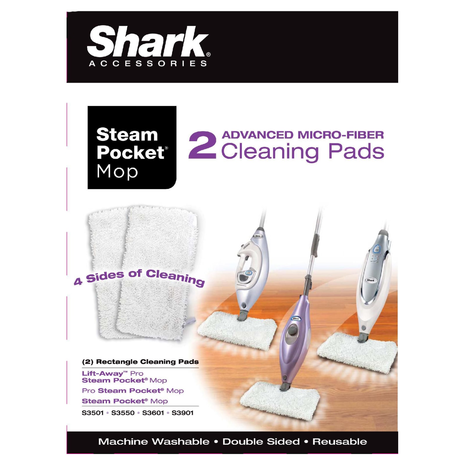 Shark S3601 Professional Steam Pocket Mop 