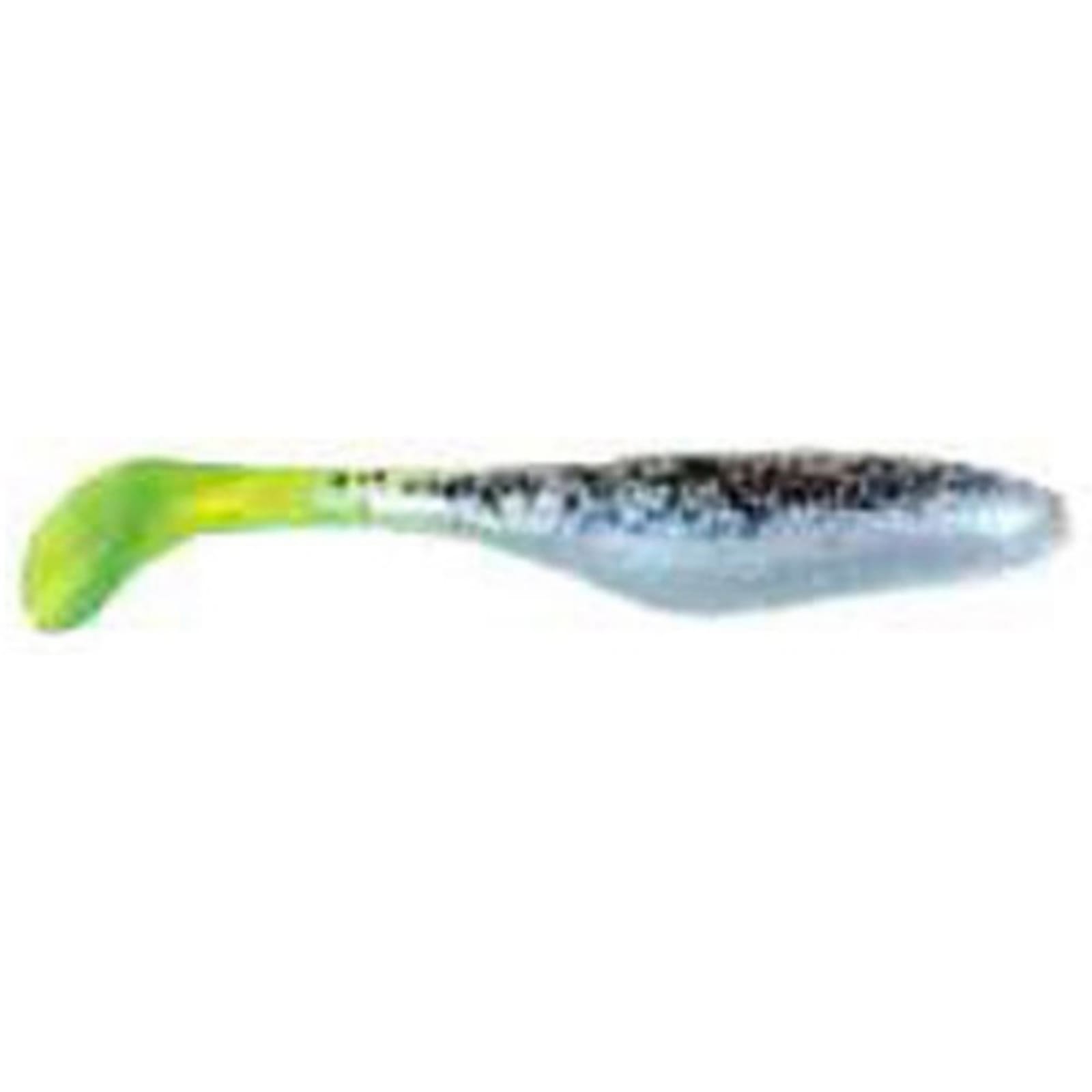 Walleye Turbo Shad - Silver/Phantom Chartreuse by Bass Assassin at Fleet  Farm