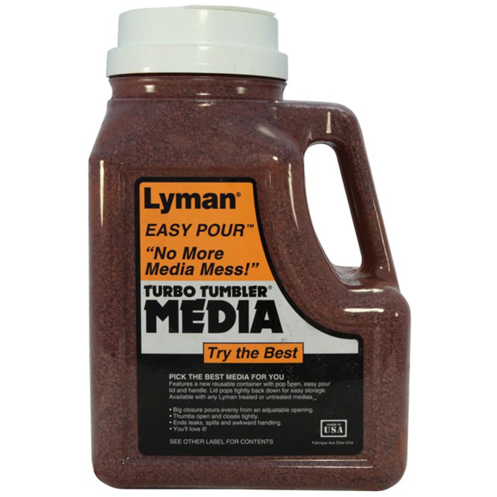 Easy-Pour Turbo Brass Tufnut Cleaning Media by Lyman Products at Fleet Farm