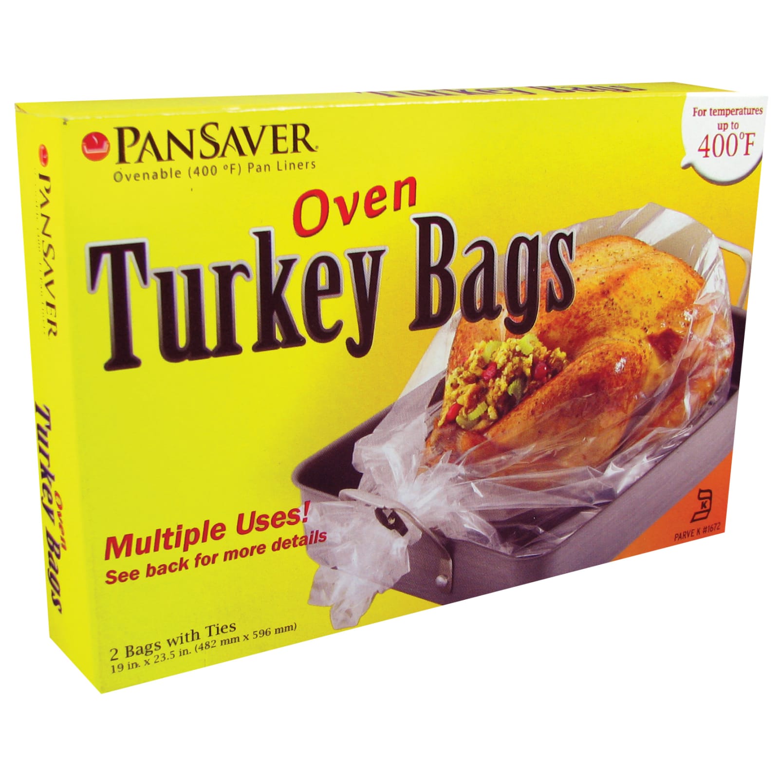 PanSaver 19 in x 23.5 in Turkey Oven Bags - 2 Pk by PanSaver at Fleet Farm