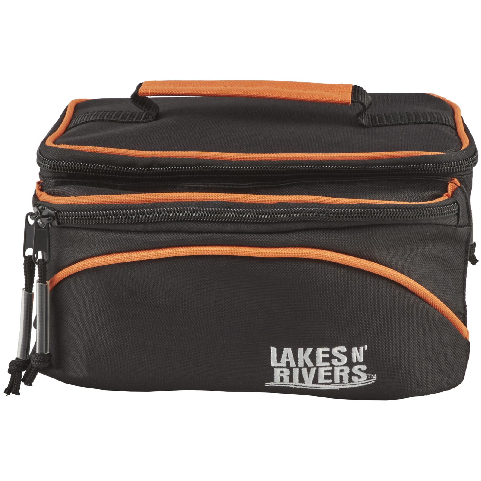Black w/ Orange Trim Tackle Bag