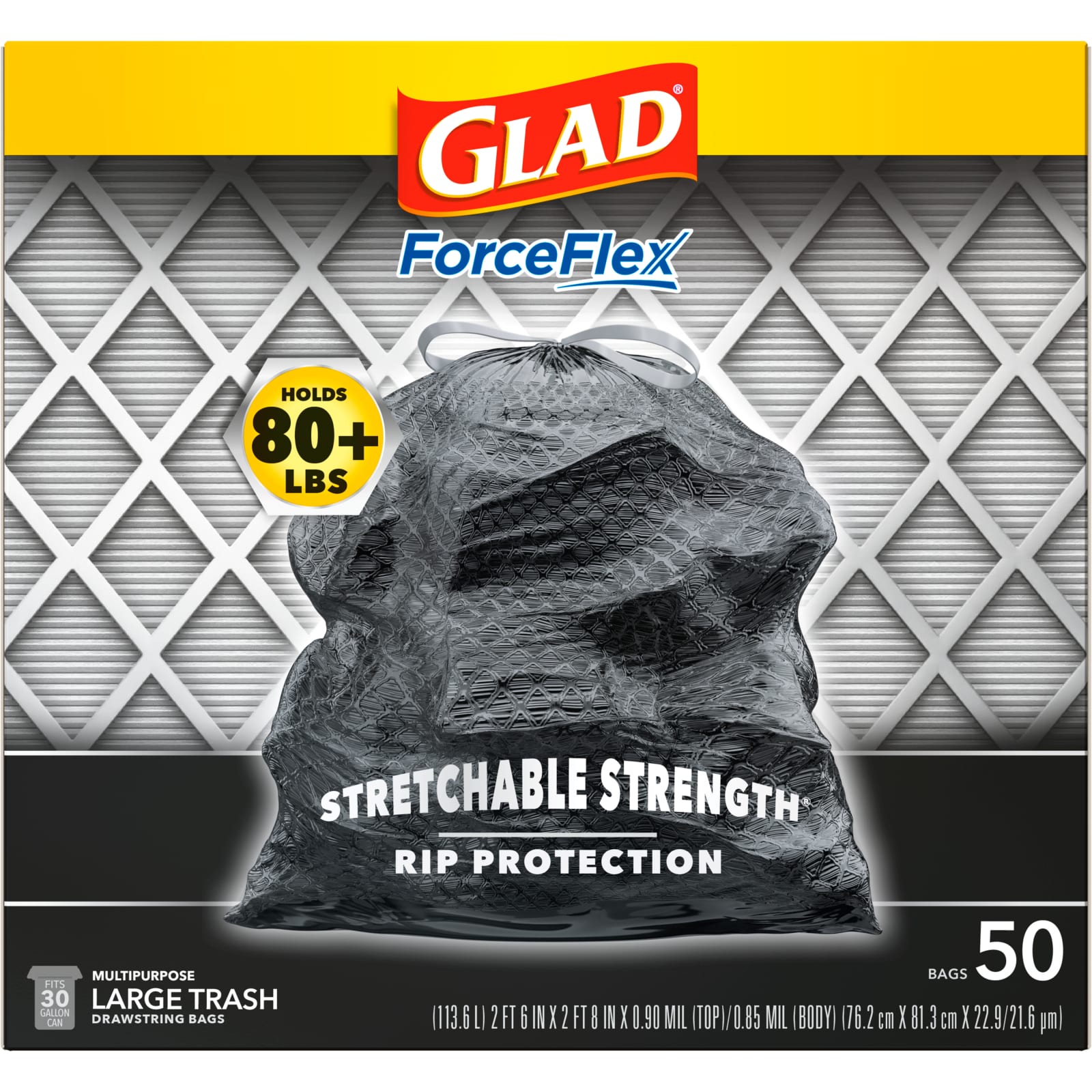 ForceFlex Trash Bags - 50 Ct by Glad at Fleet Farm