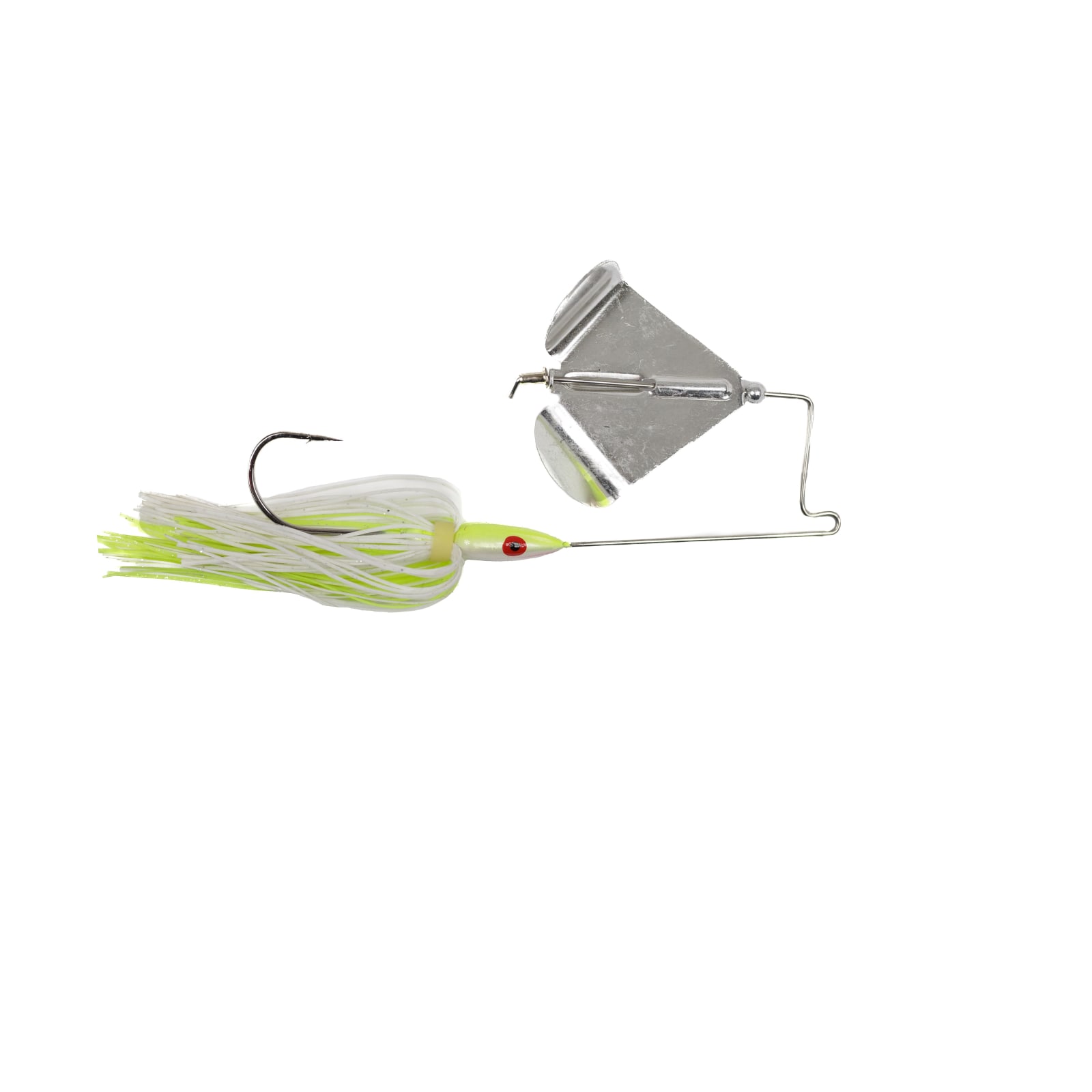 Chartreuse/White Promo Buzz Bait by SPIN DANCER at Fleet Farm