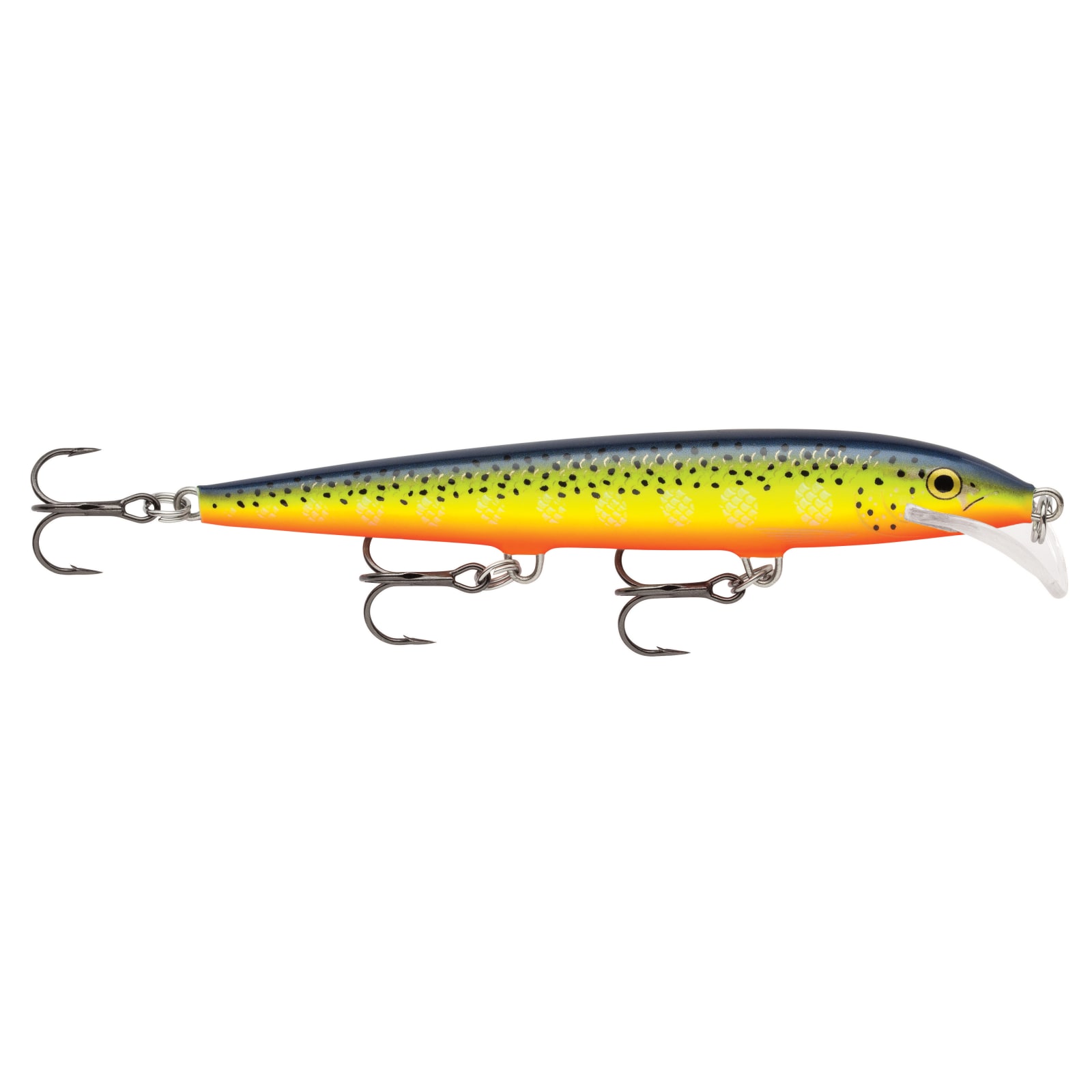 Scatter Rap Minnow - Hot Steel by Rapala at Fleet Farm