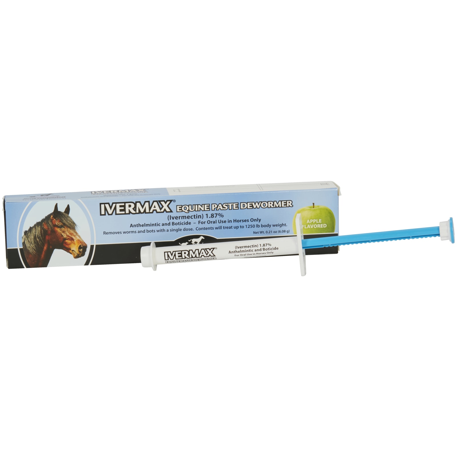 Ivermax 1.87% Apple Flavored Equine Paste Dewormer