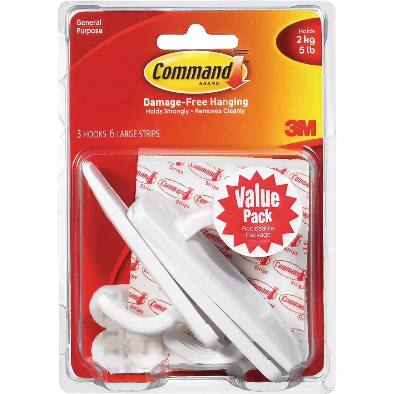 Command Utility Hooks, General Purpose, Large - 3 hooks