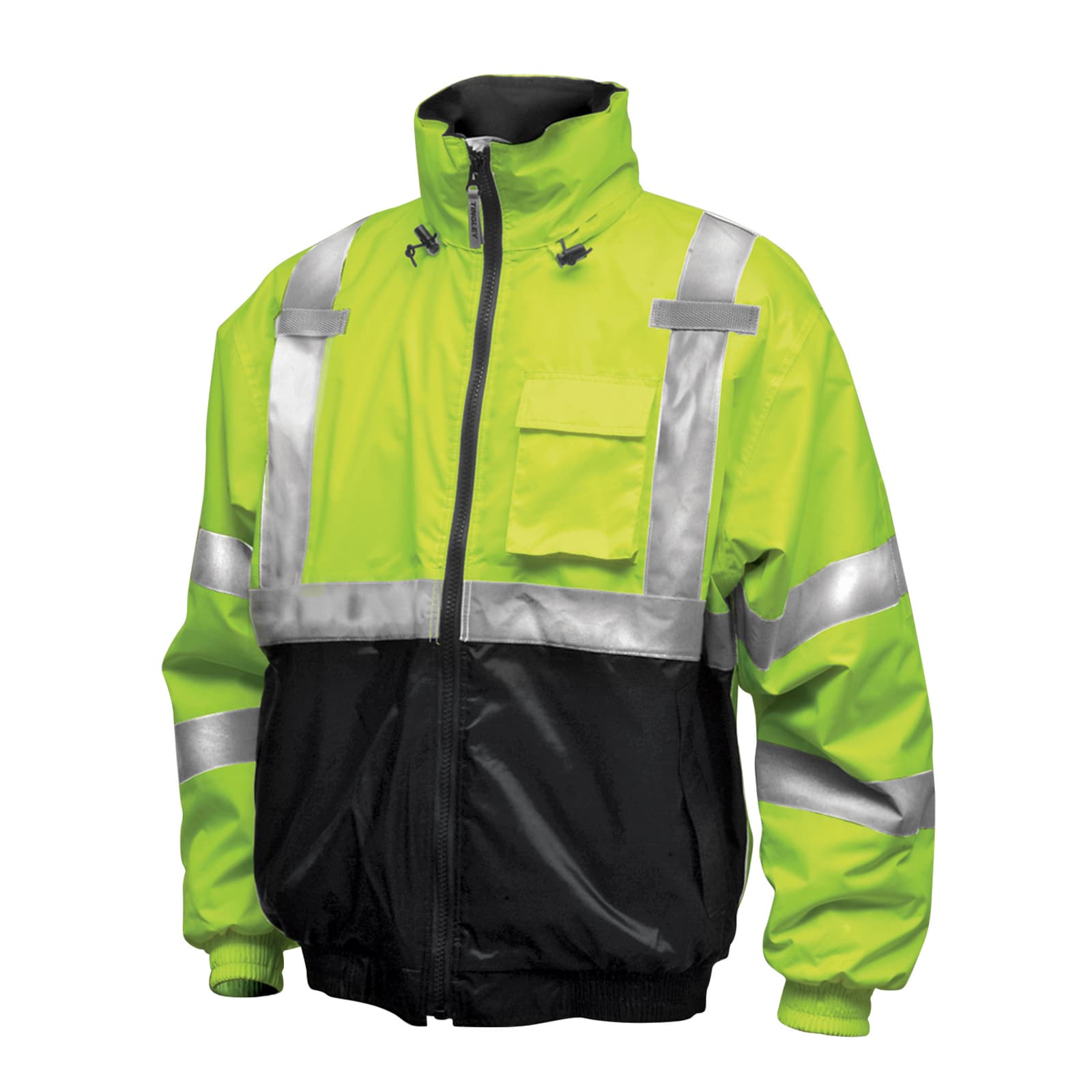 Men's Bomber II Yellow Class High Visibility Waterproof Insulated Jacket  by Job Sight at Fleet Farm