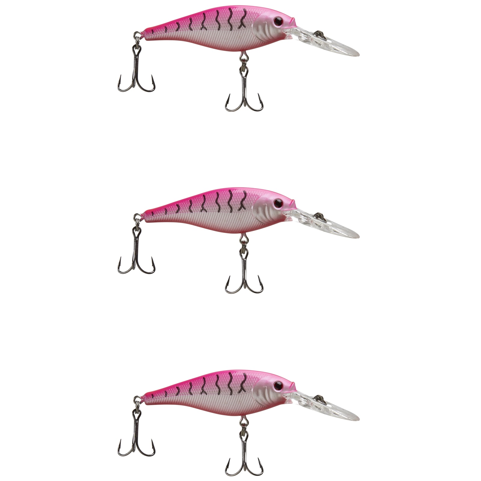 3 Pk. Flicker Shad - Pink Tiger by Berkley at Fleet Farm