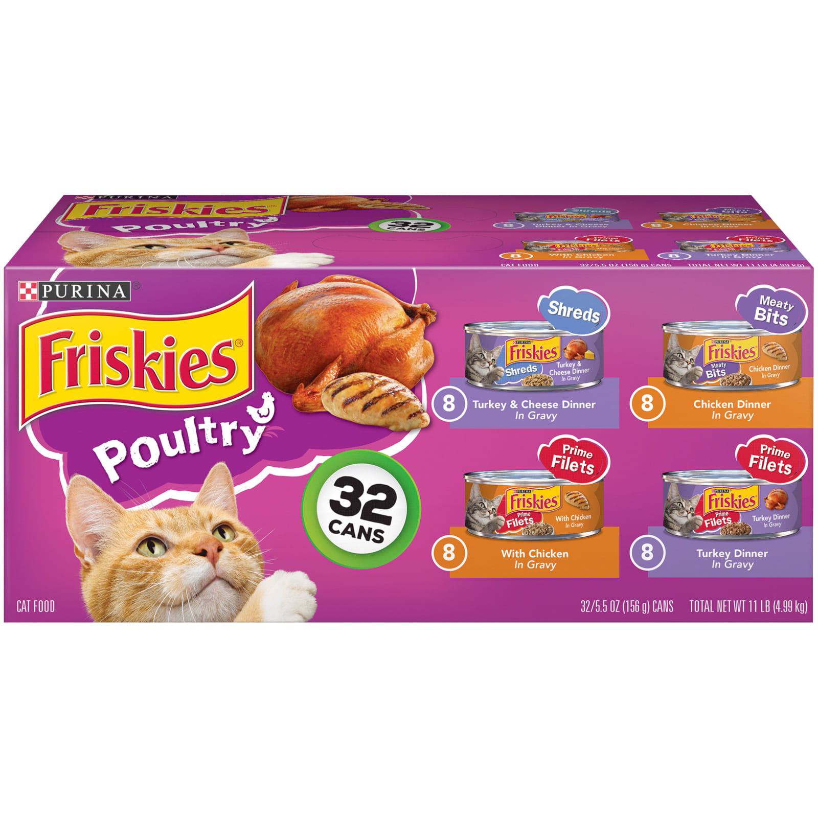 Friskies 32 pack best sale