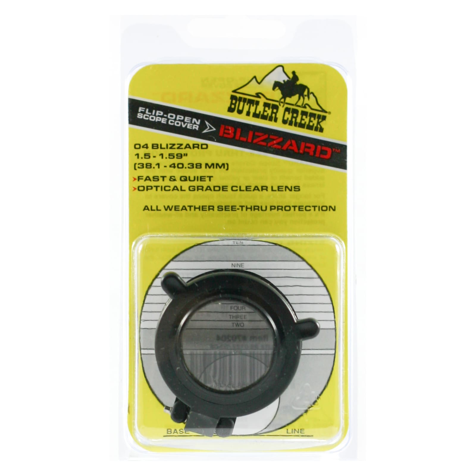 Blizzard Scope Cover by Butler Creek at Fleet Farm