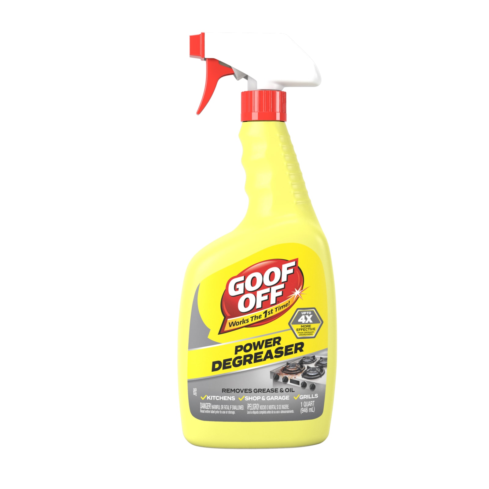 Goof Off 16 Oz. Spray Gel Gunk & Adhesive Remover - Power Townsend Company