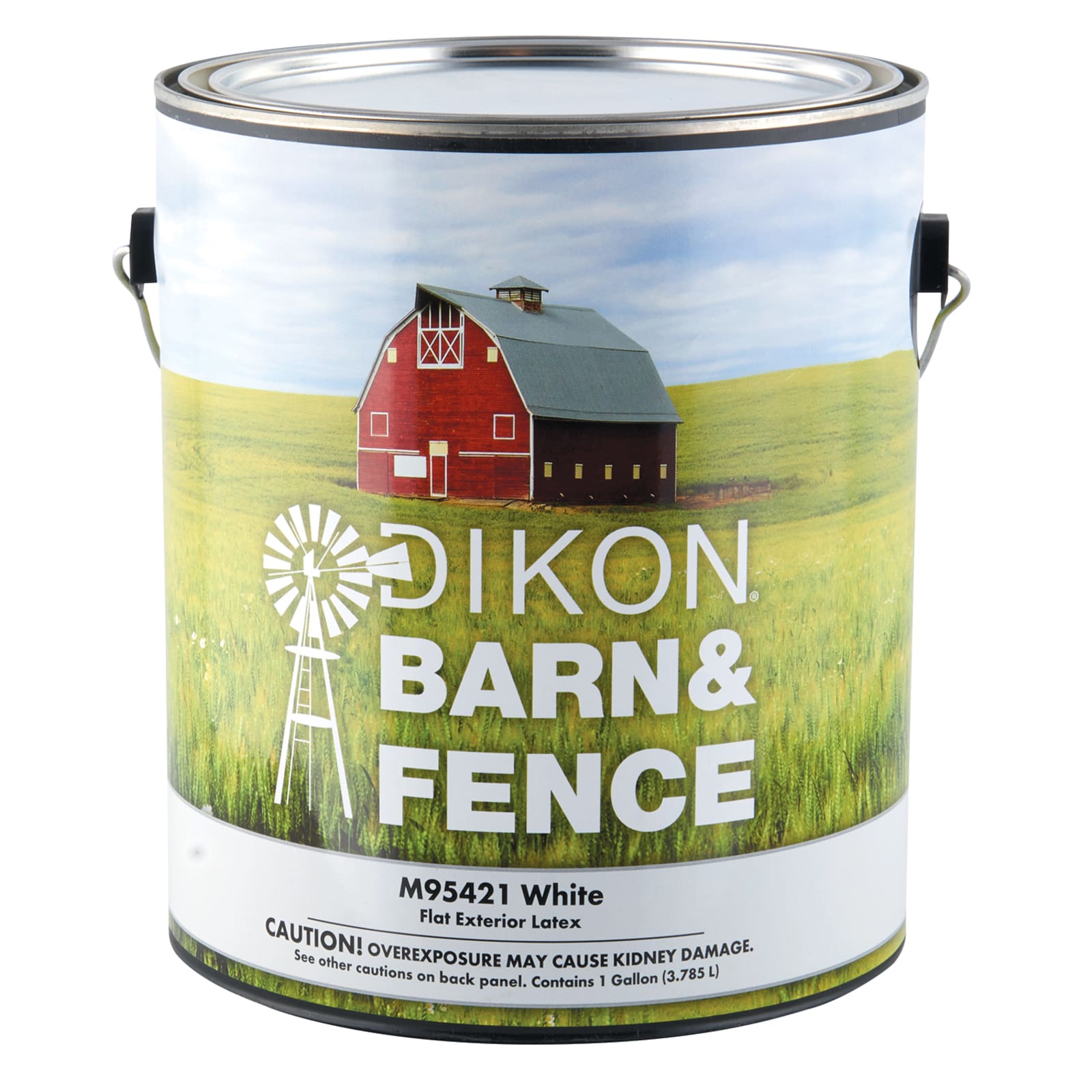 Fence and Barn Red Oil Based Paint, 5 Gallon