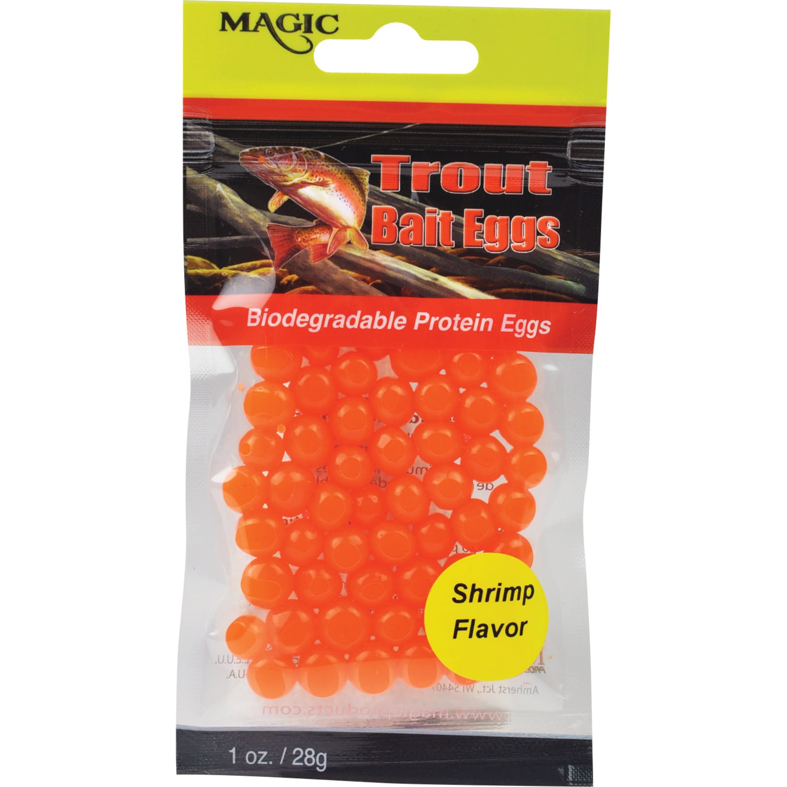 Trout Bait Eggs - Orange/Shrimp