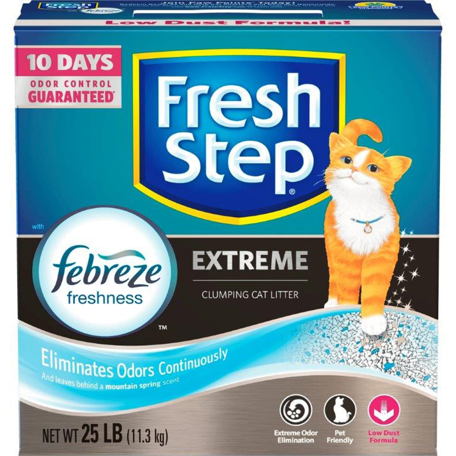 Fresh step extreme cat litter top