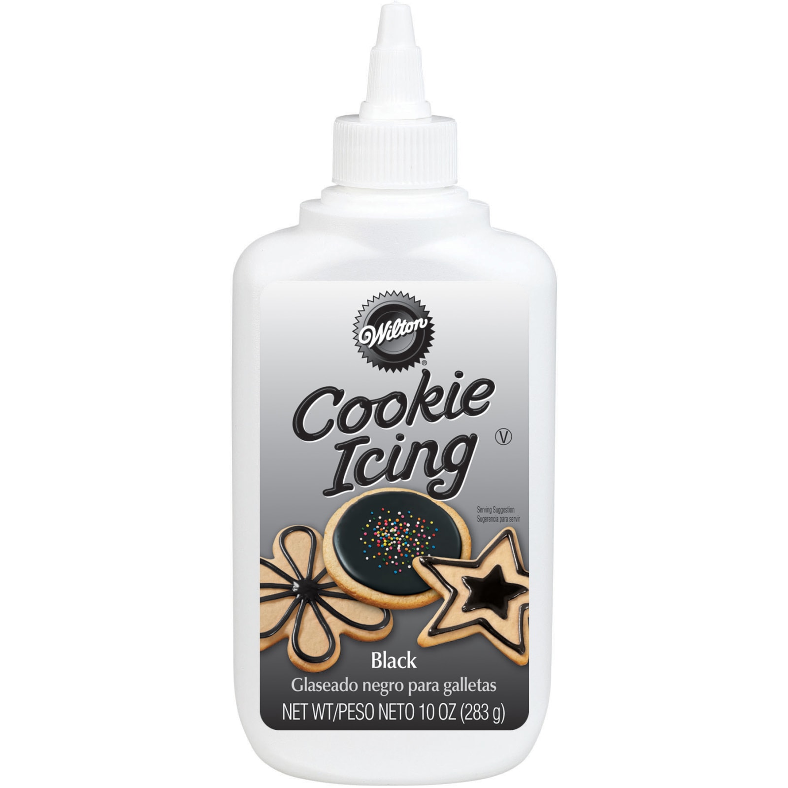 9 oz Black Quick-Setting Cookie Icing by Wilton at Fleet Farm