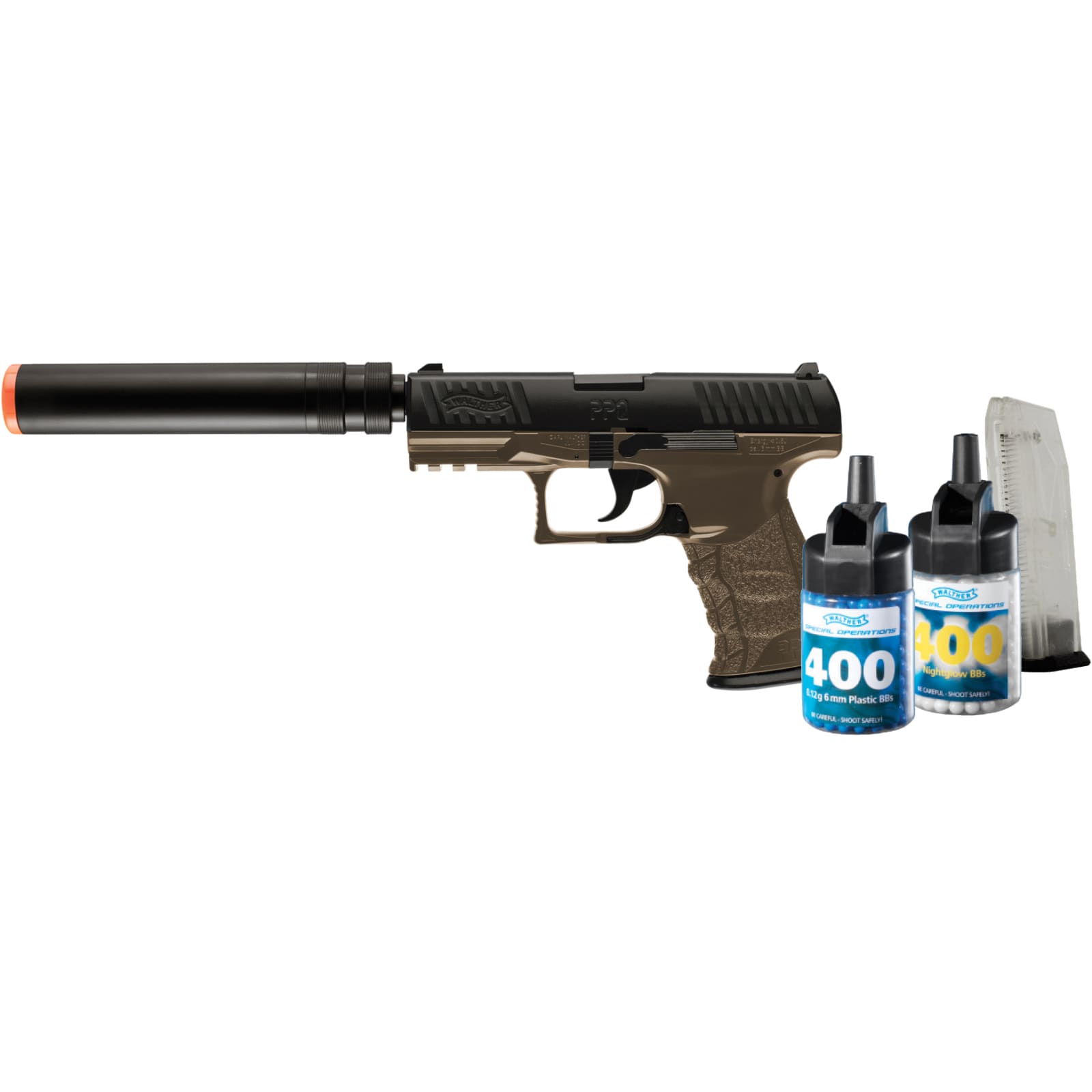 I'm looking into buying this airsoft gun to shoot cans, is it any