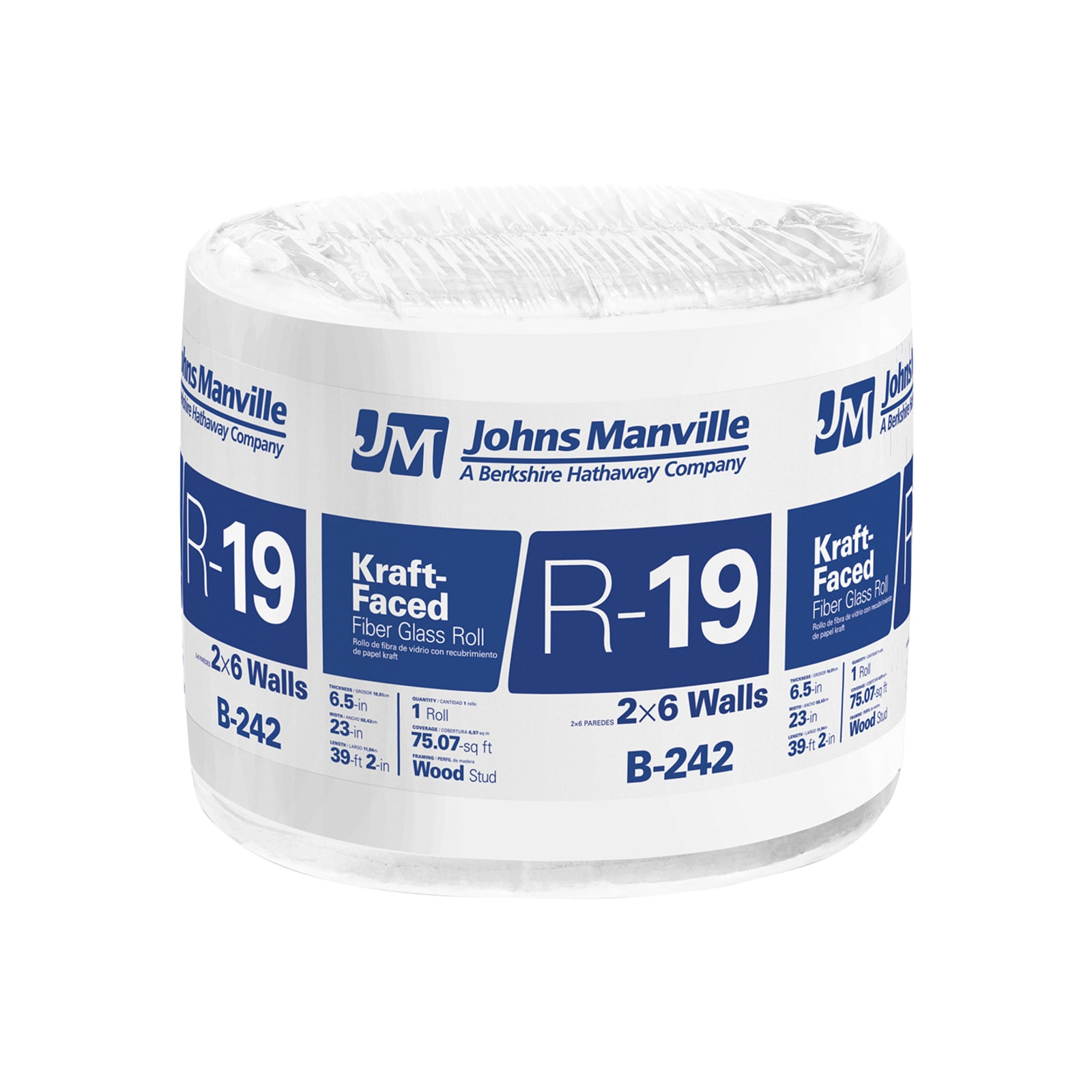 R19 Kraft-Faced Fiberglass Insulation by Johns Manville at Fleet Farm