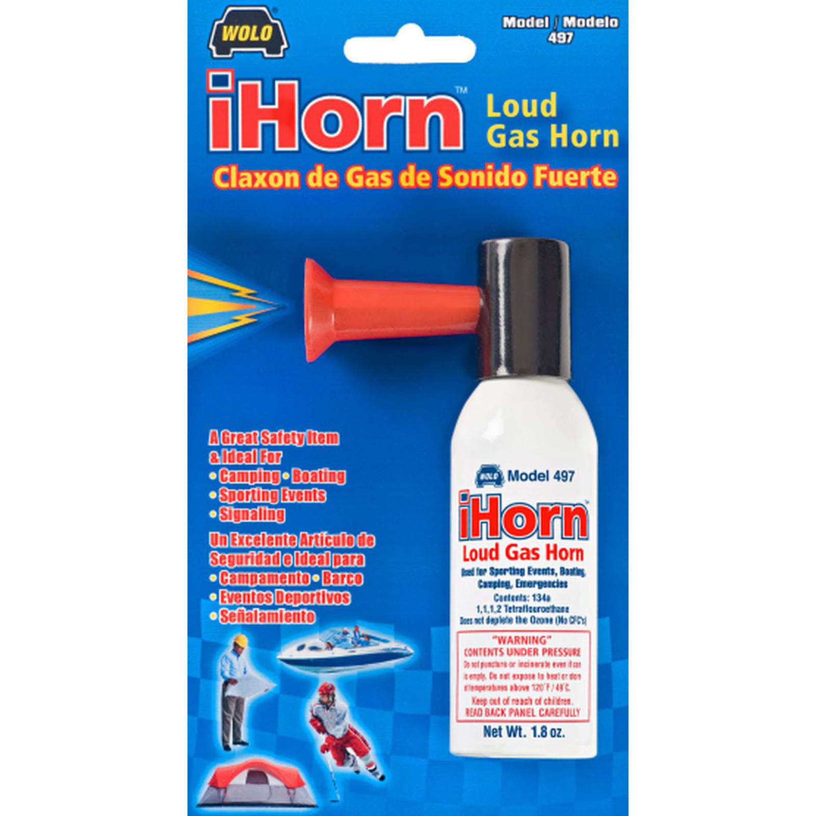 iHorn Mini Hand Held Gas Horn by WOLO at Fleet Farm