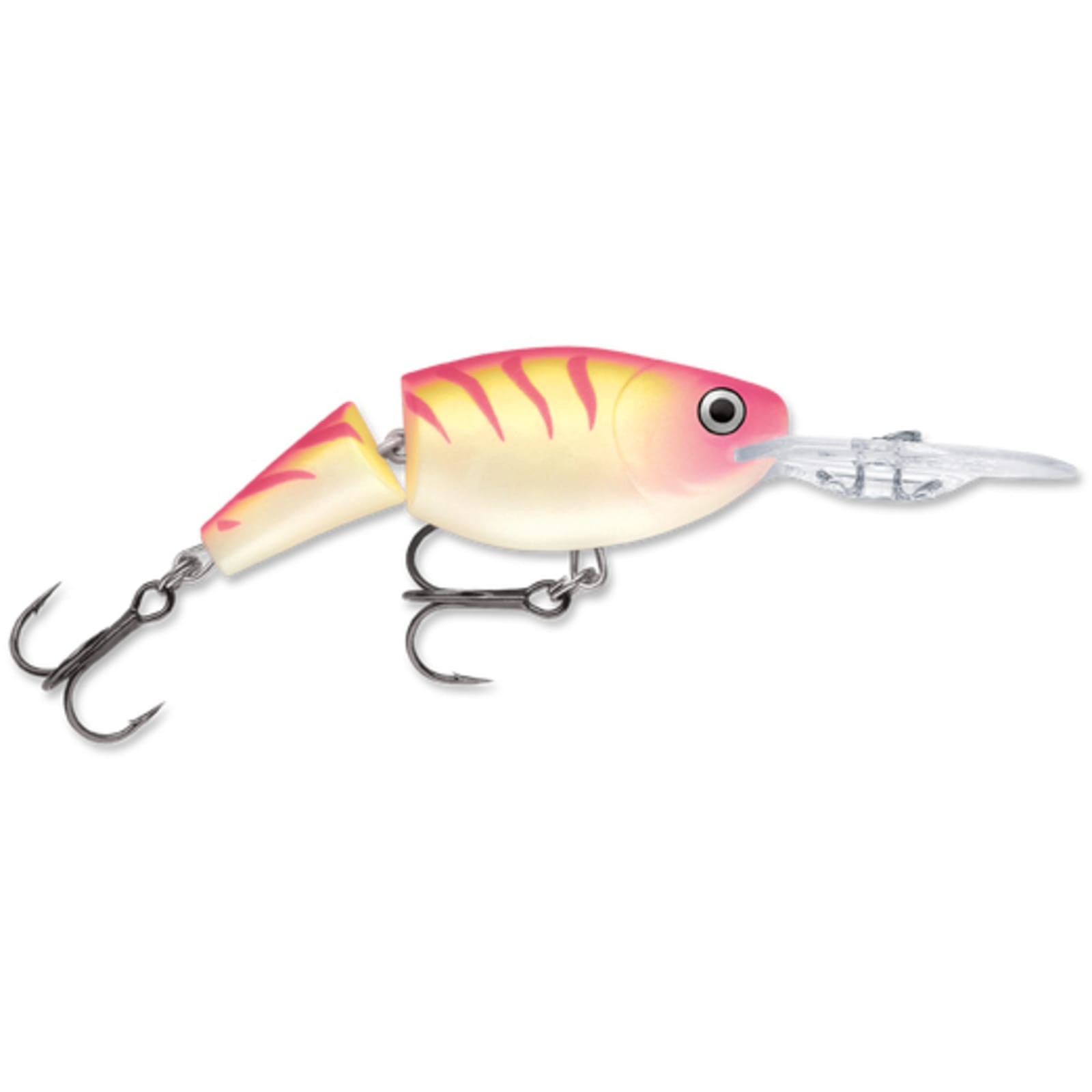 Rapala Shad Rap Pink Tiger UV; 2 in.