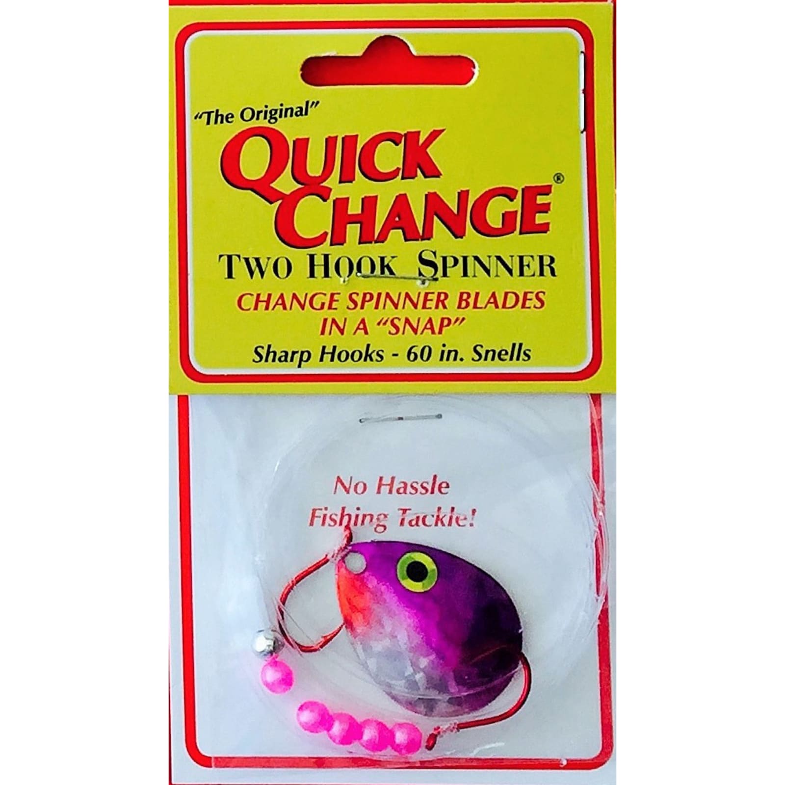 Fish Candy 2 Hook Spinner - Cisco Purple by Quick Change at Fleet Farm