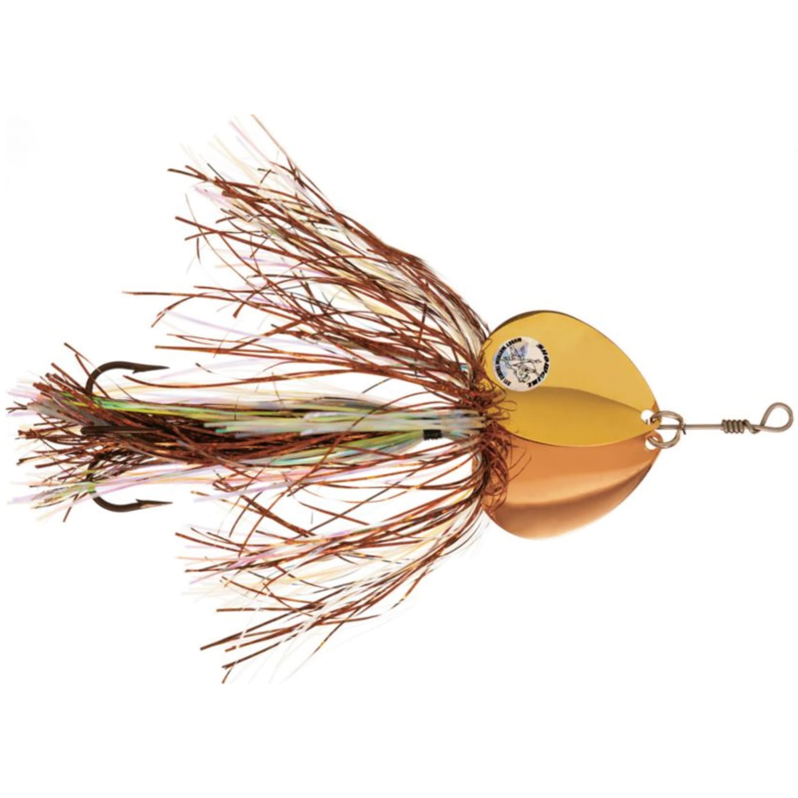 Double Showgirl 7.5 in Walleye Musky Spinner Lure