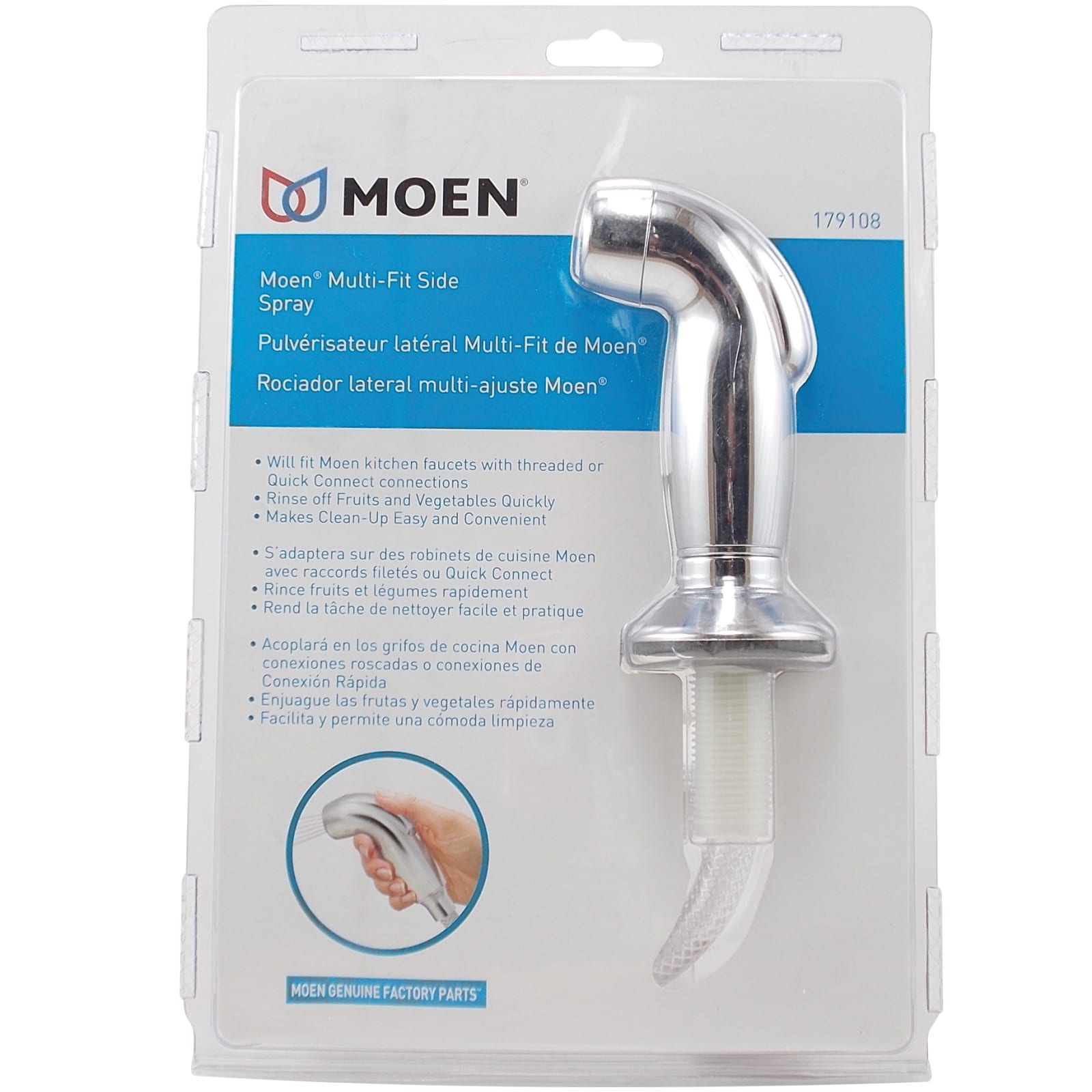 Moen Kitchen Faucet Side Spray Replacement Besto Blog