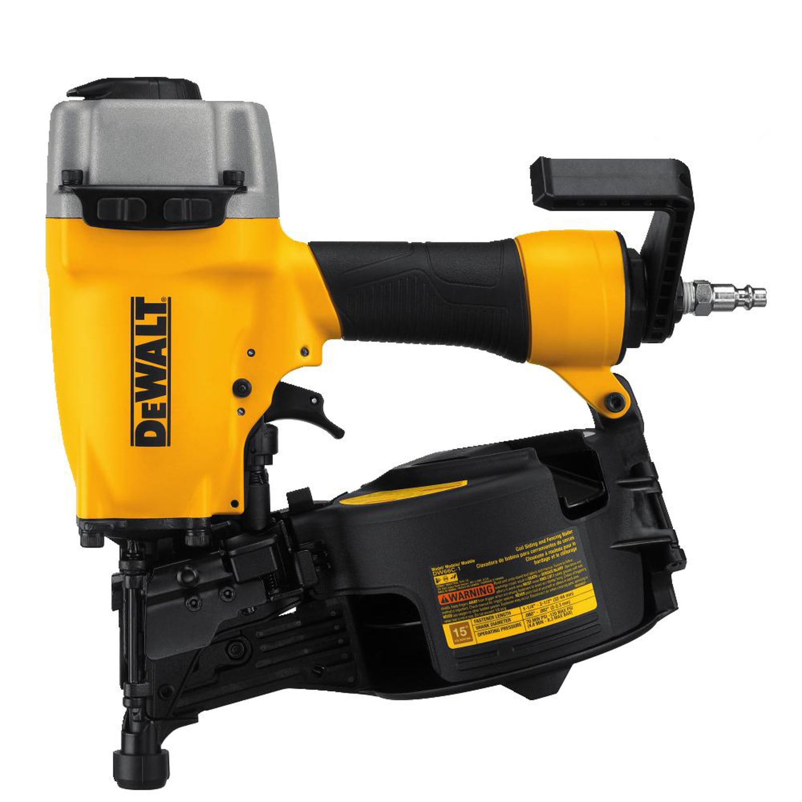 Image of DeWalt DW66C-1 coil siding and fencing nailer