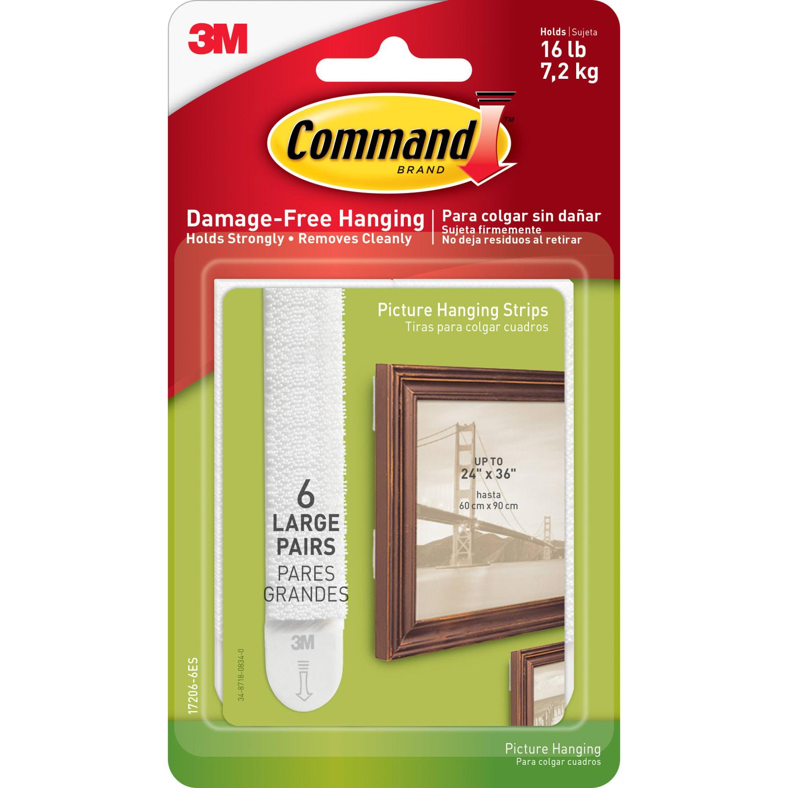 3m picture hanging strips top
