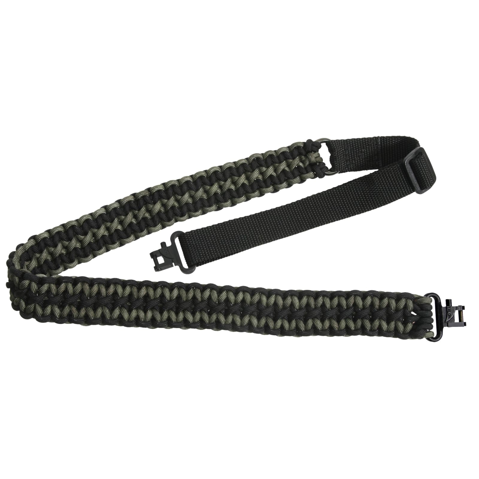 1.25 in Black & Grey Paracord Rifle Sling w/ Swivels by Outdoor Connection  at Fleet Farm