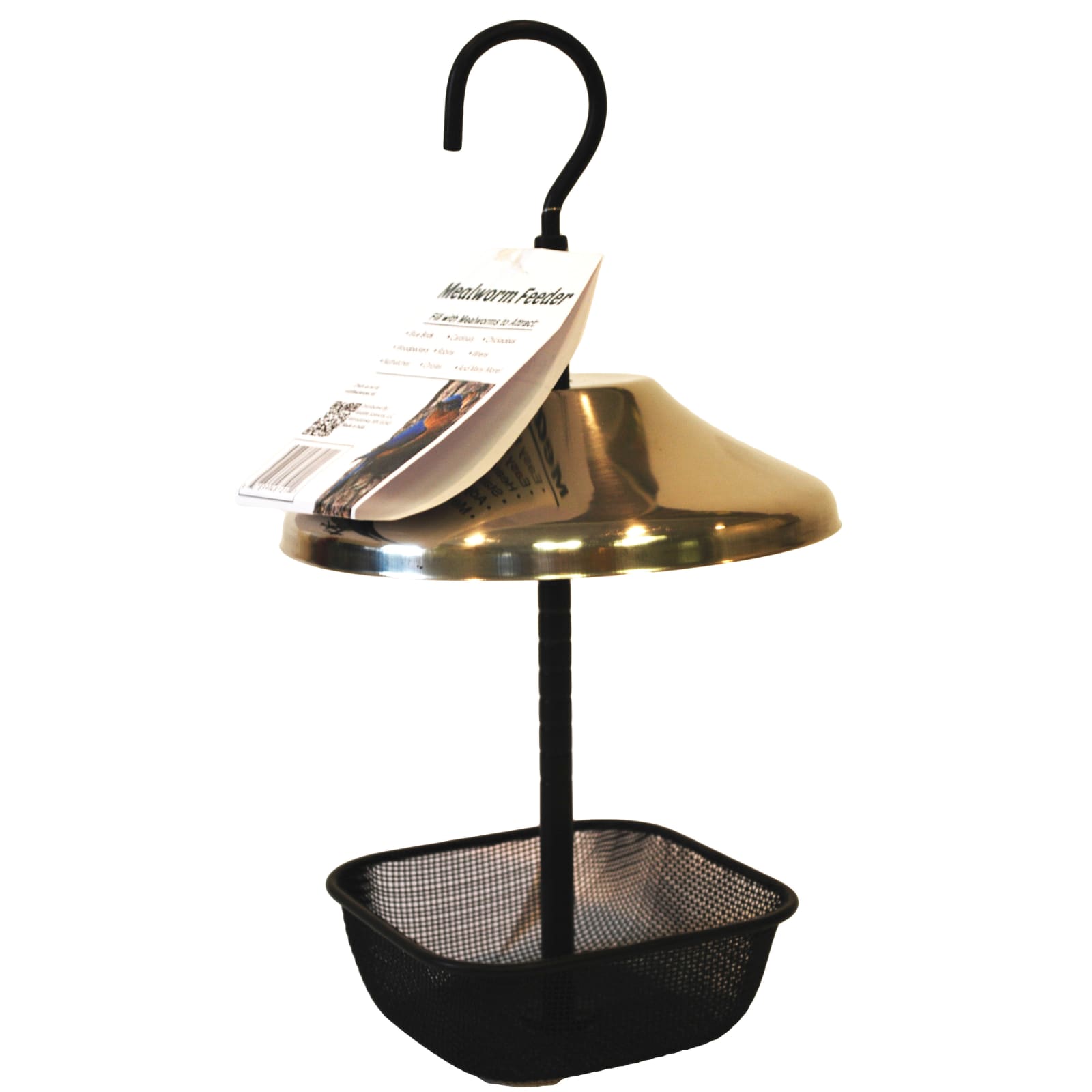 Automatic mealworm feeder top