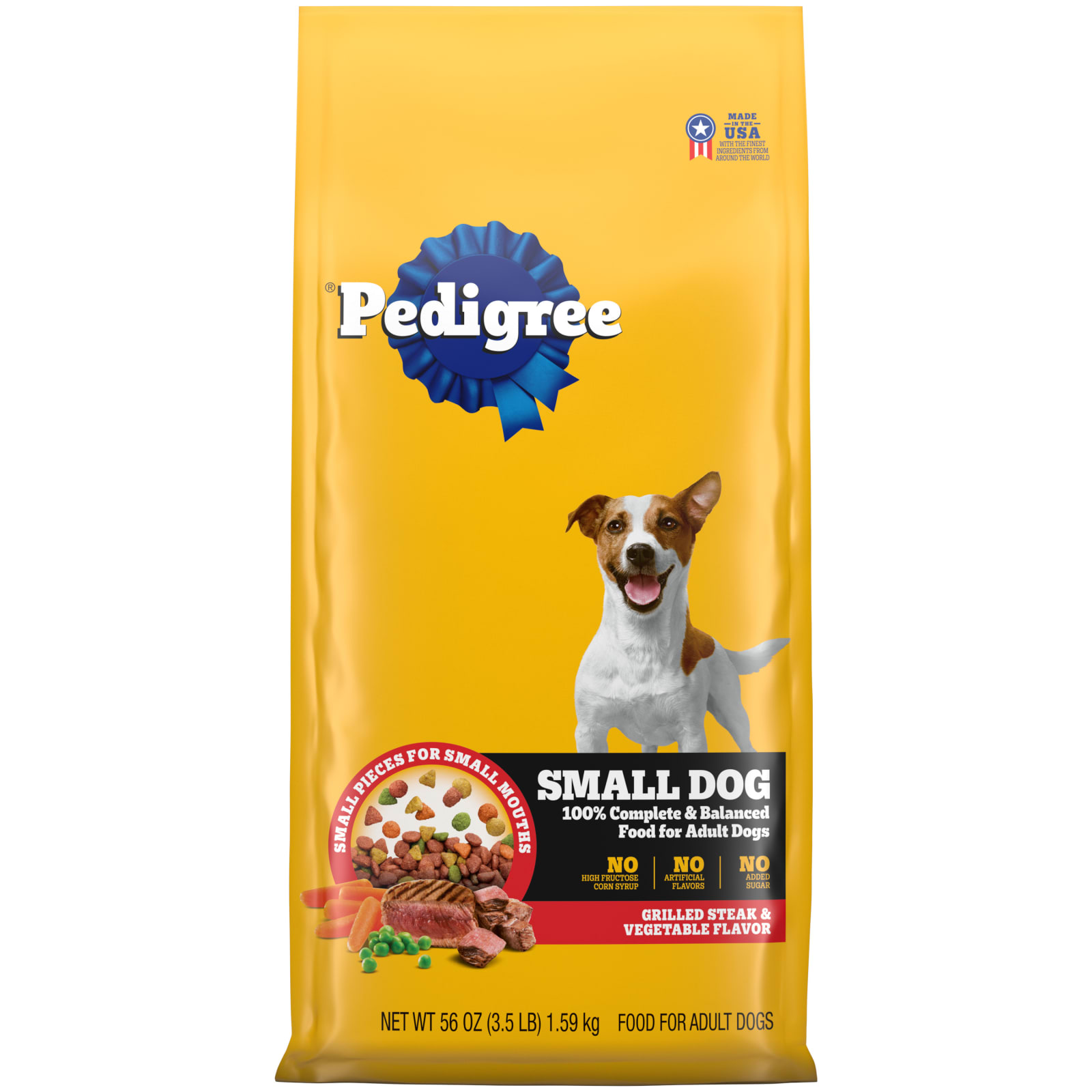 Pedigree small dog top food 50 lbs