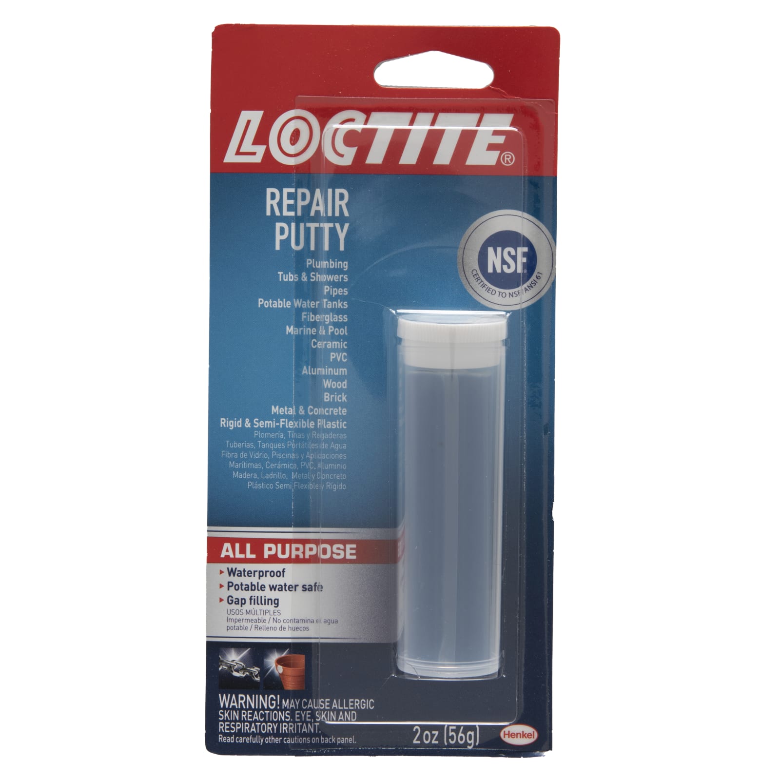 Buy LOCTITE All-Purpose Epoxy Putty White, 2 Oz.