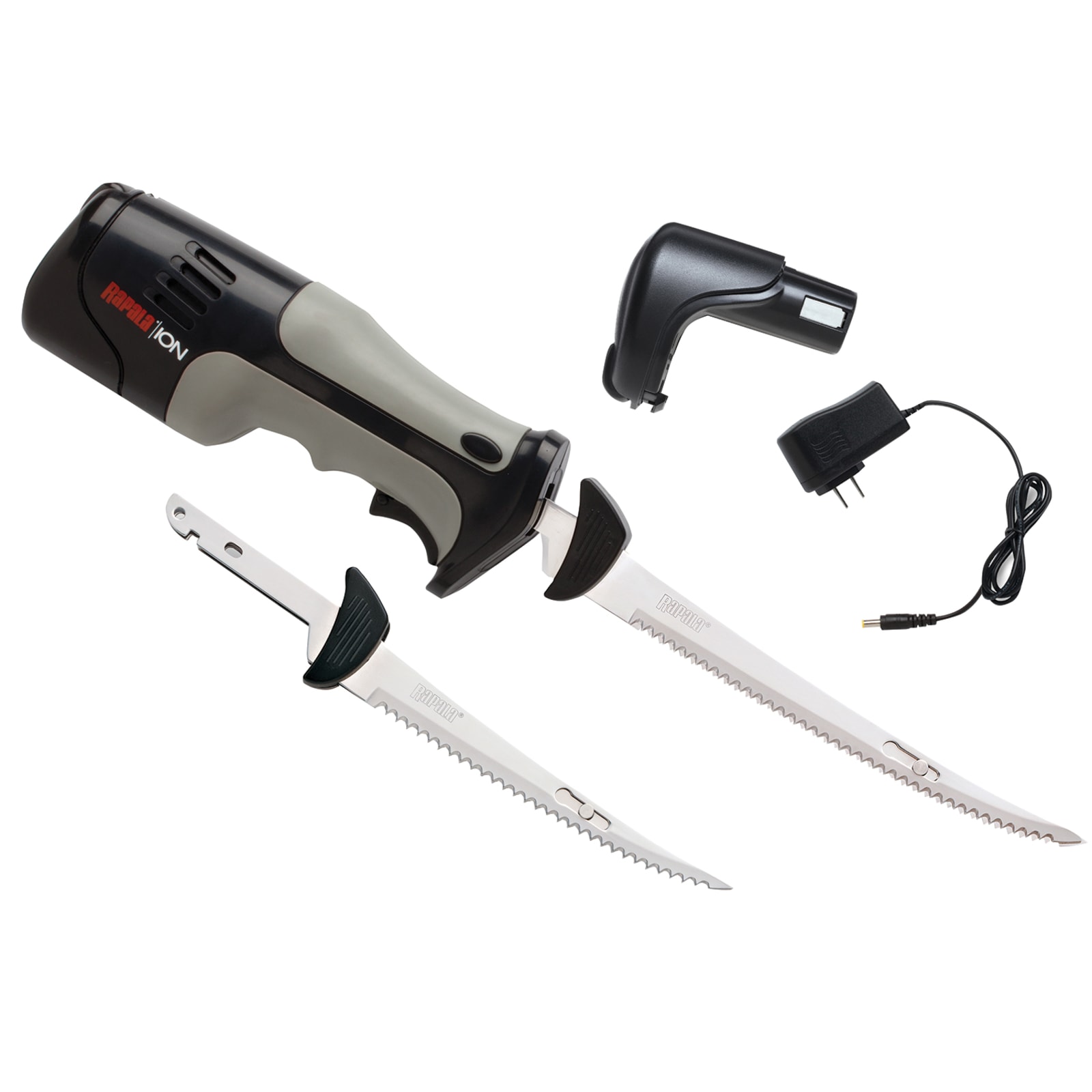 Rapala Electric Fillet Knife Set - Gray/Black 