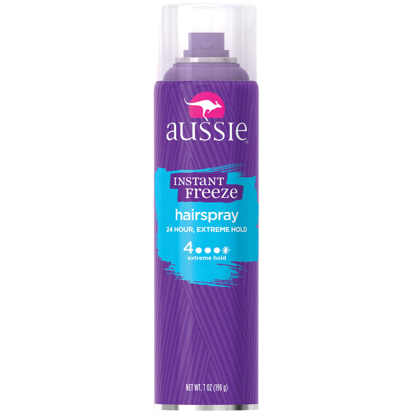 LOT OF 5. Aussie Instant Freeze ORIGINAL FORMULA Hairspray Extreme Hold- 7oz