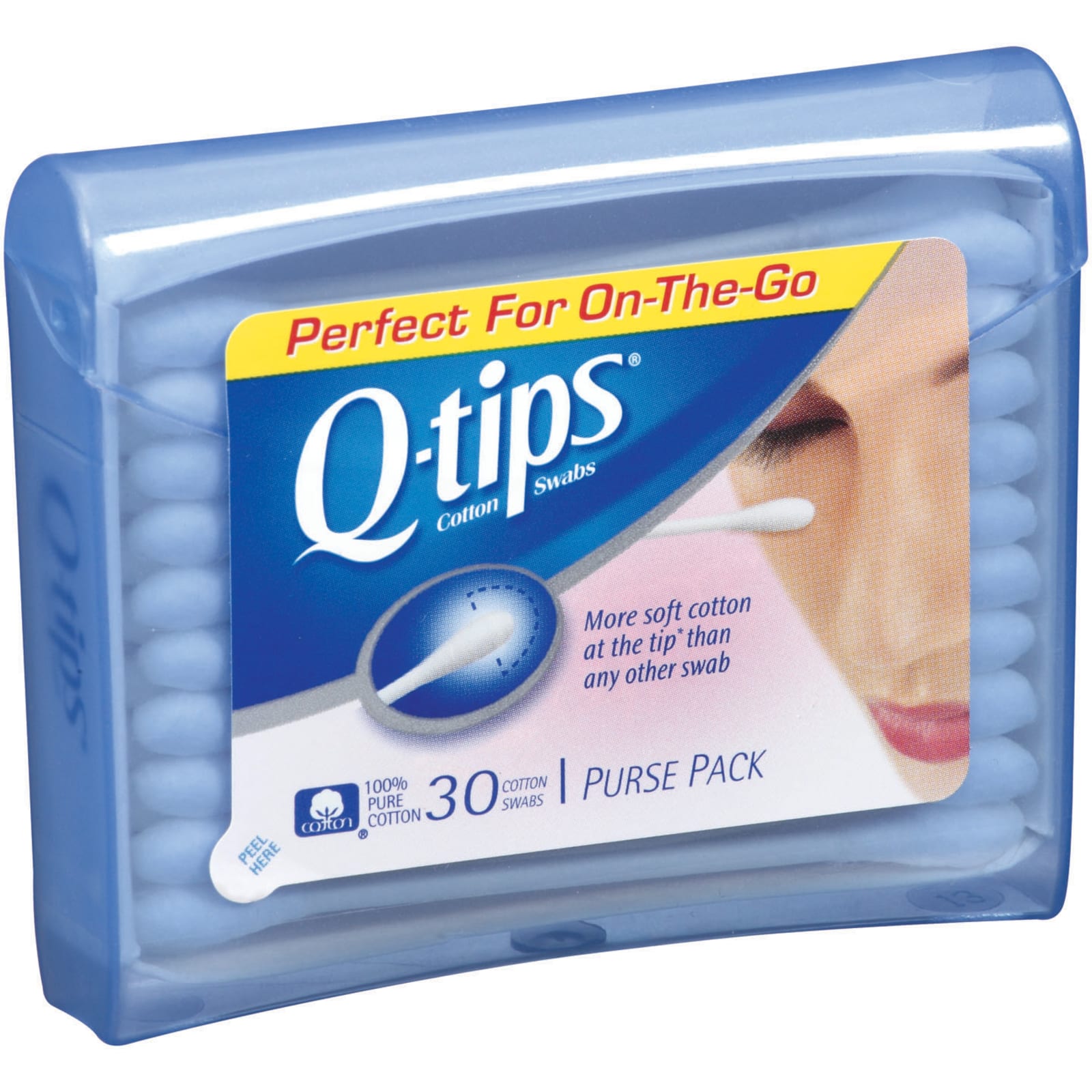 Q-tips Cotton Swabs, 30 count