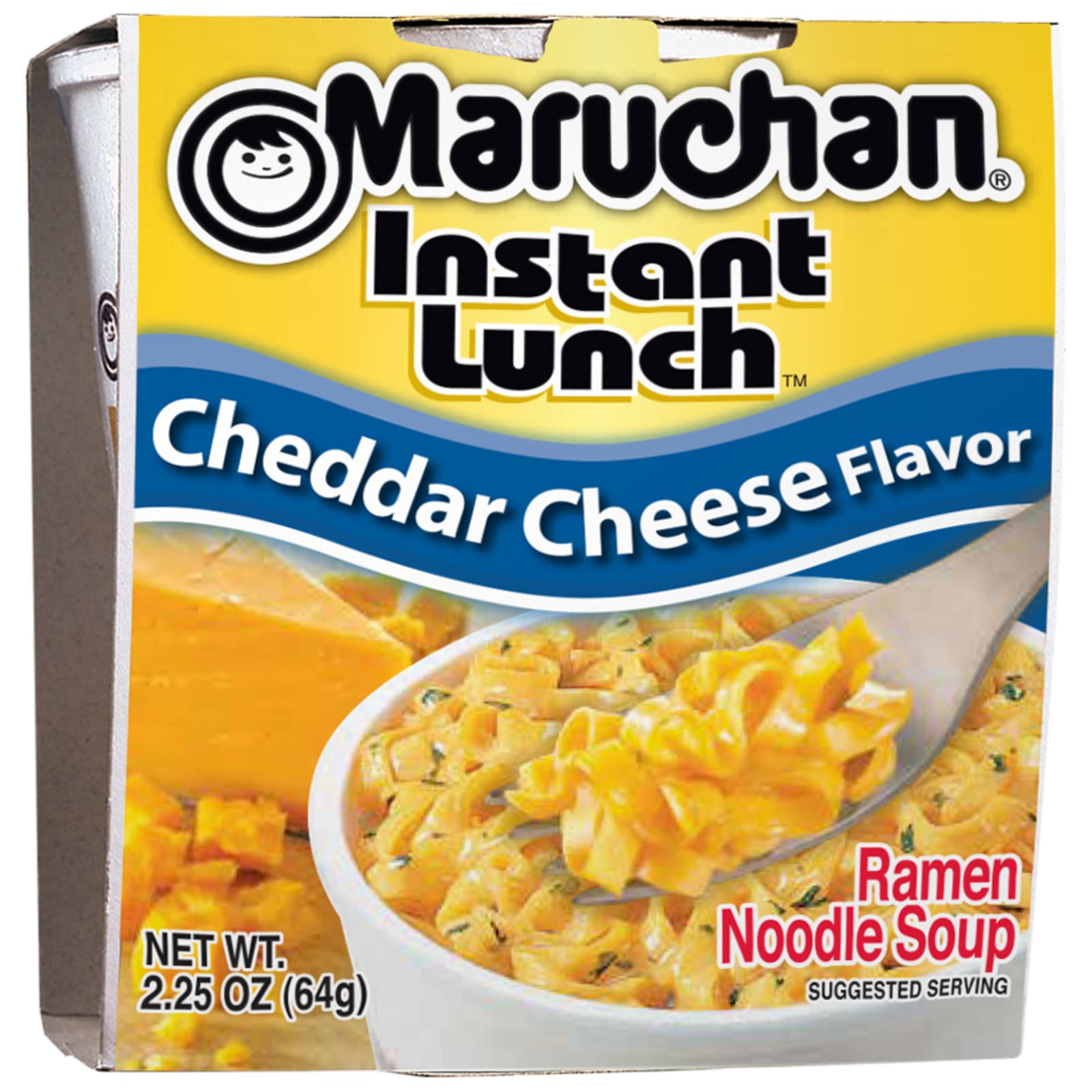 Maruchan Instant Lunch Ramen Noodles, Cheddar Cheese Flavor, Boxed Dinners