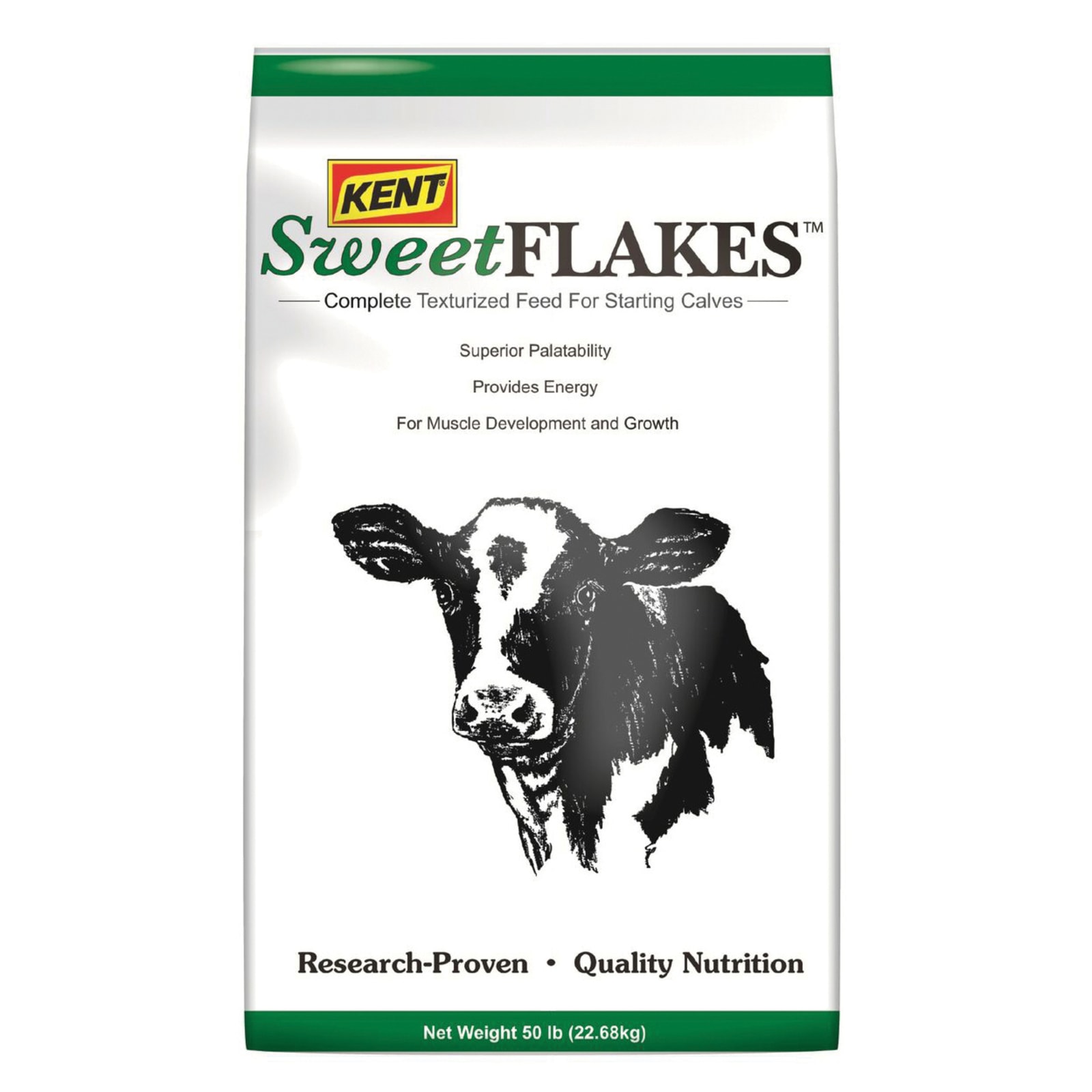 SweetFlakes 18 DQ45 Calf Starter by KENT at Fleet Farm