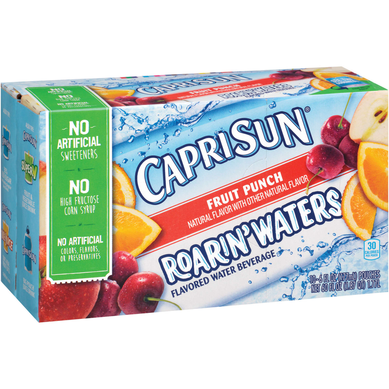 Capri Sun All Natural Juice Drink Blend, Red Berry