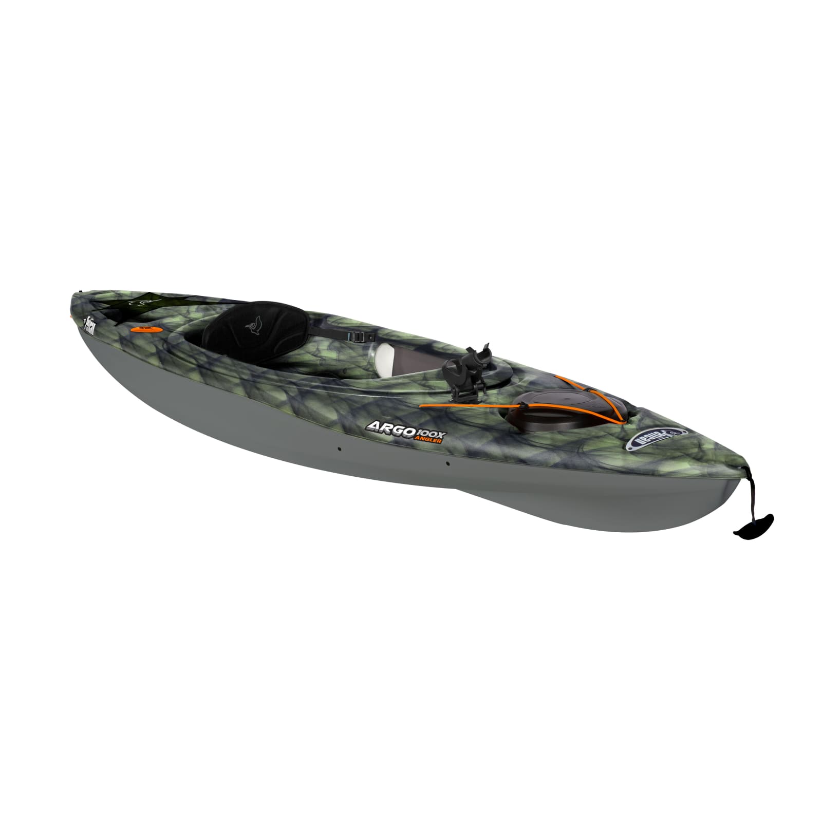 I have this pelican kayak. It's not easy to fish out of, what can